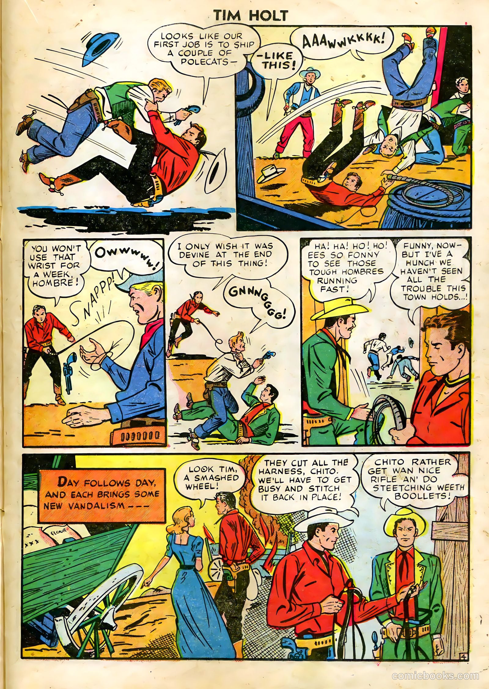 Tim Holt #11 — page 21 of 36