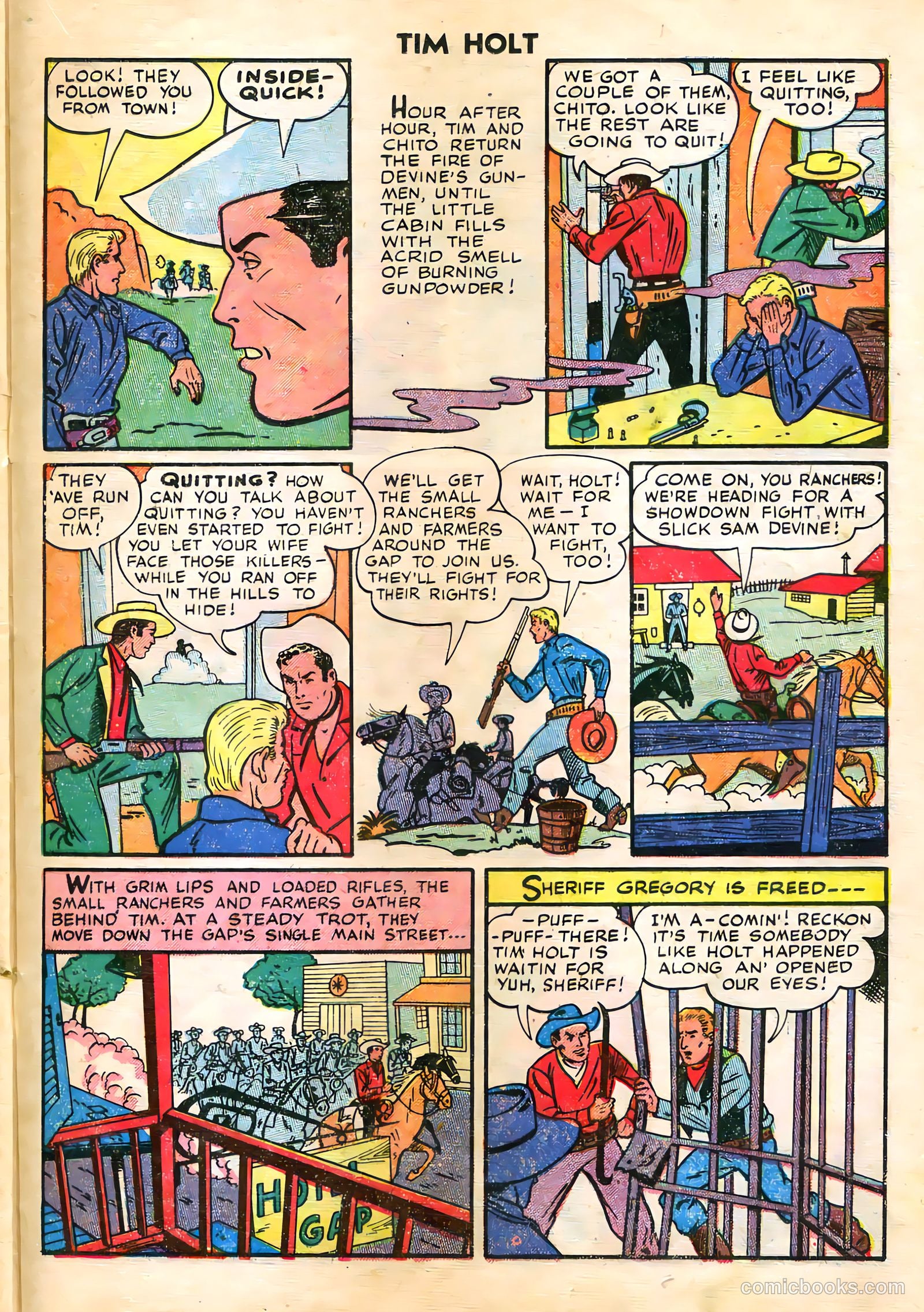 Tim Holt #11 — page 23 of 36