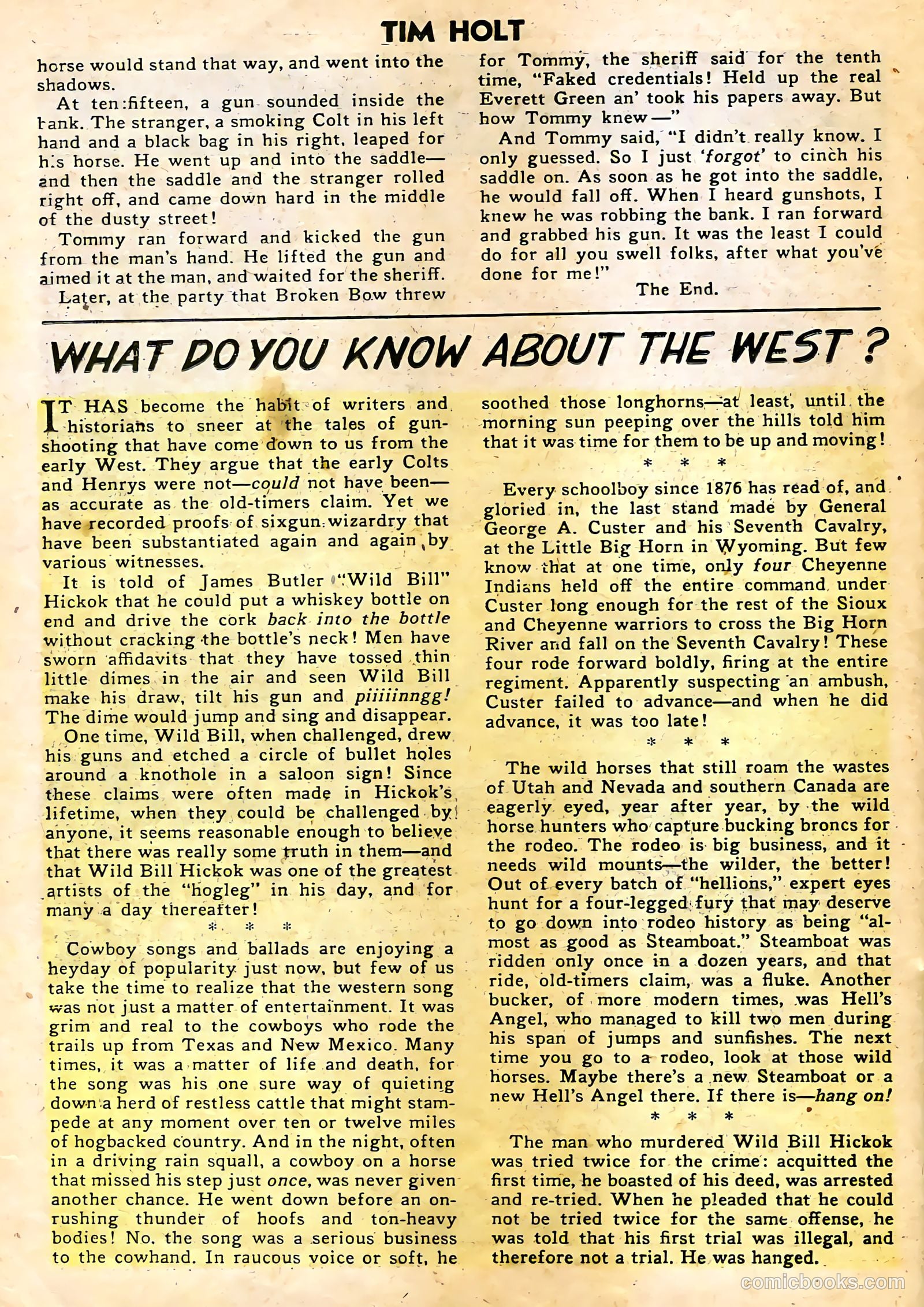 Tim Holt #11 — page 26 of 36