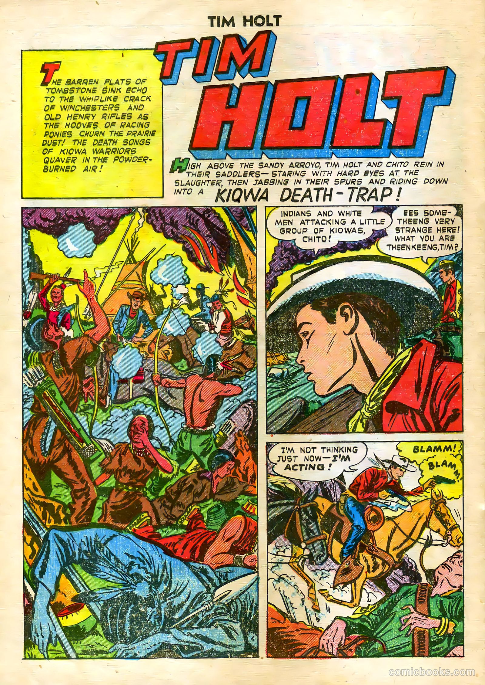 Tim Holt #11 — page 28 of 36