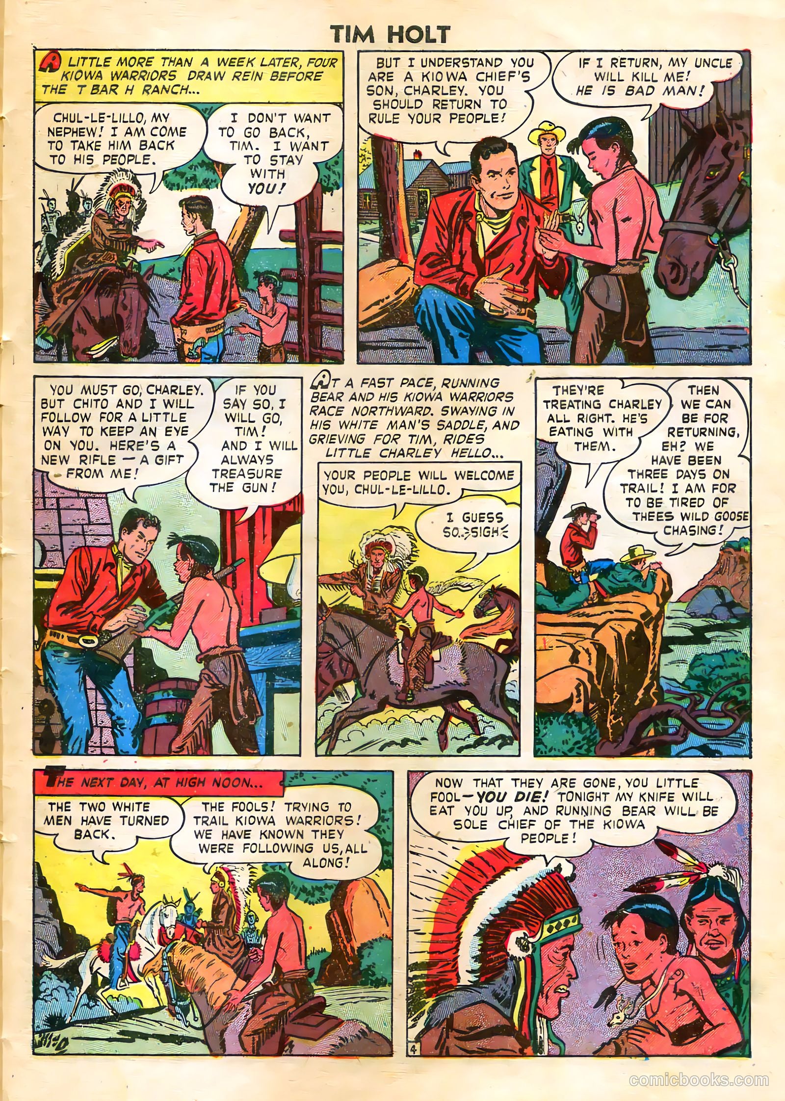 Tim Holt #11 — page 31 of 36