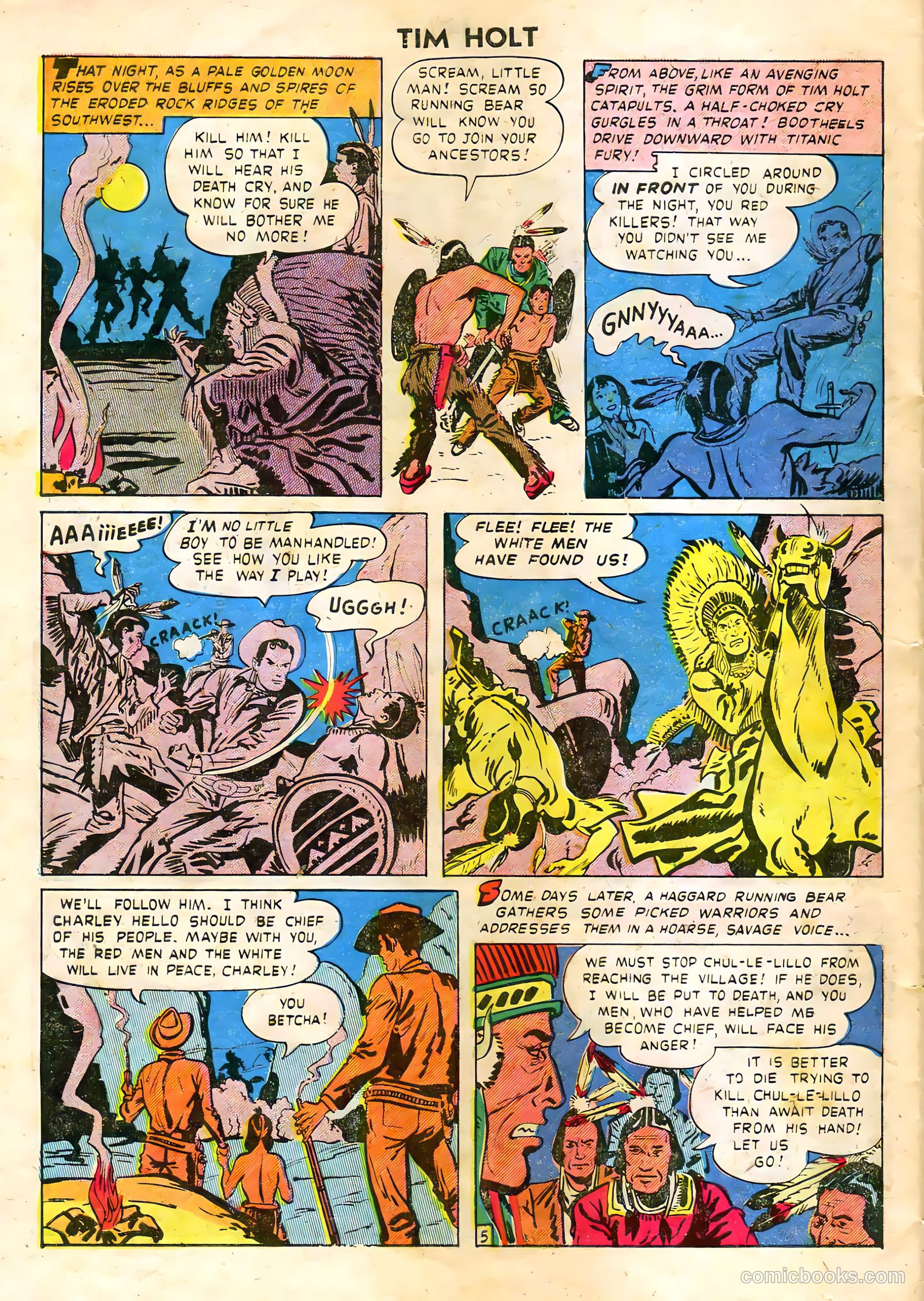 Tim Holt #11 — page 32 of 36