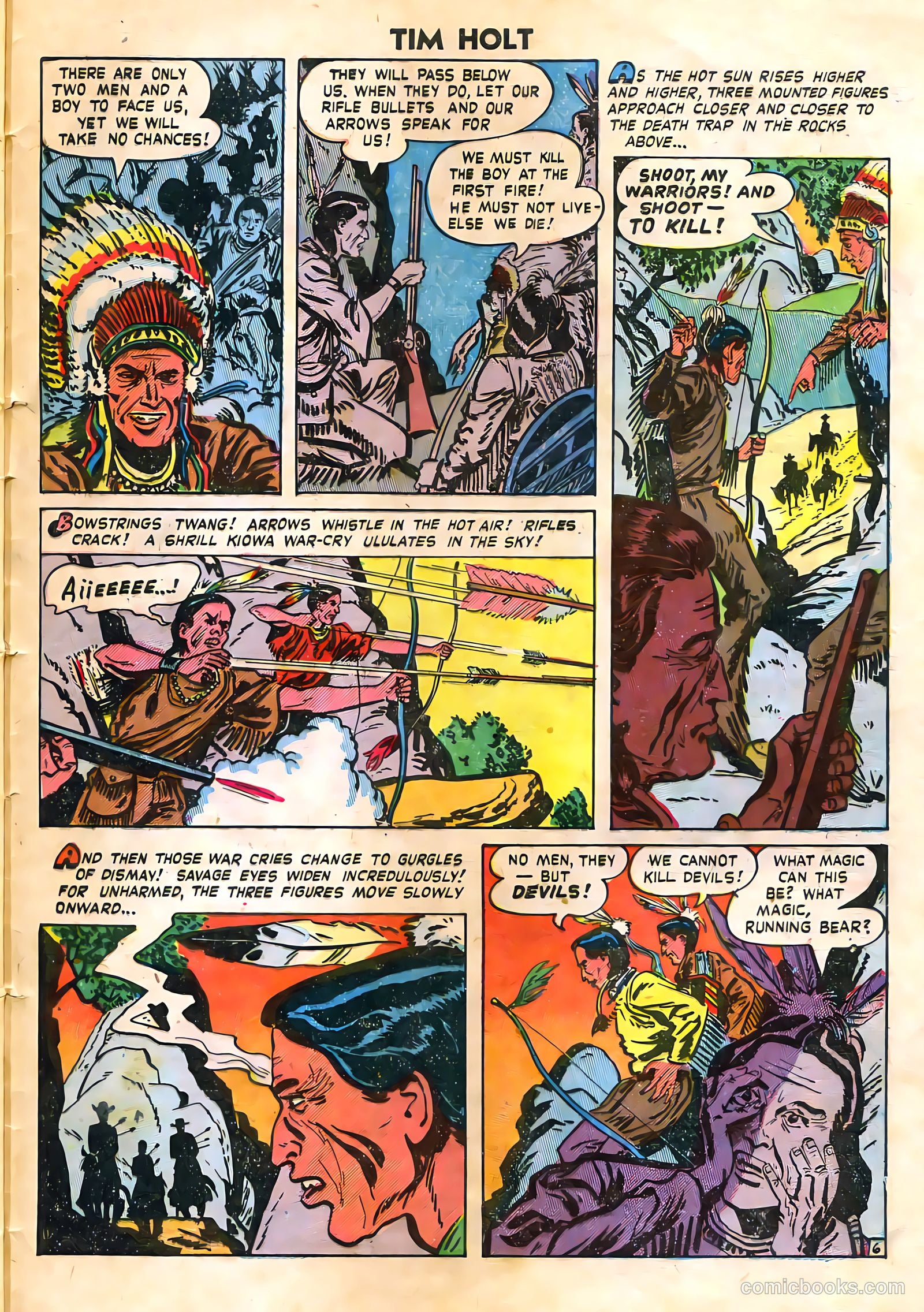 Tim Holt #11 — page 33 of 36
