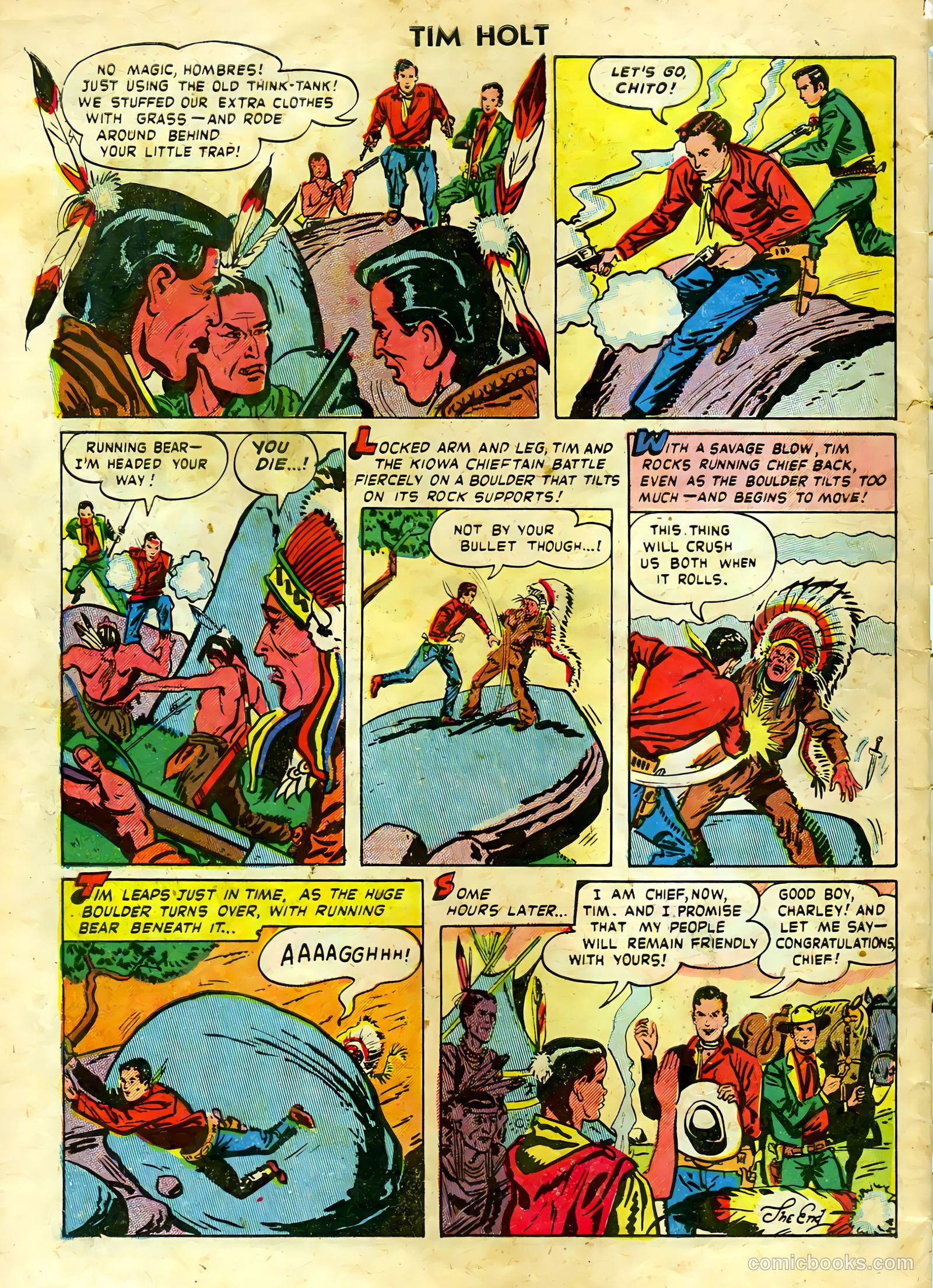 Tim Holt #11 — page 34 of 36
