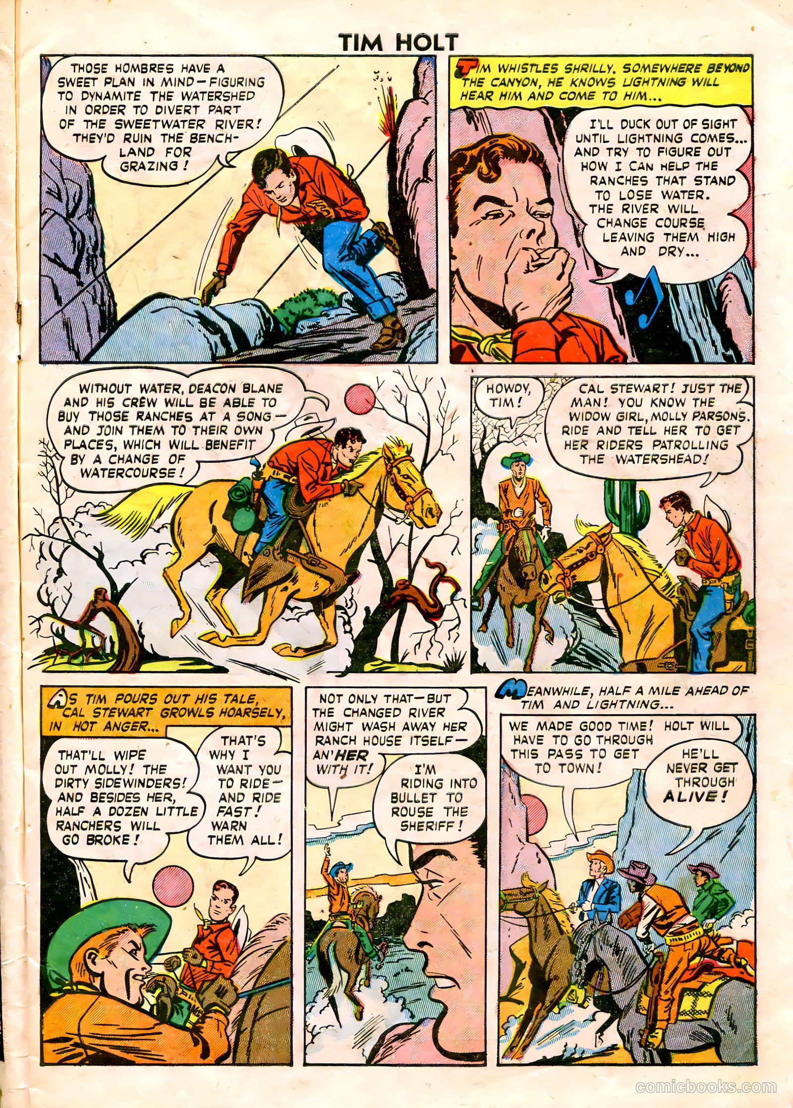 Tim Holt #12 — page 5 of 36