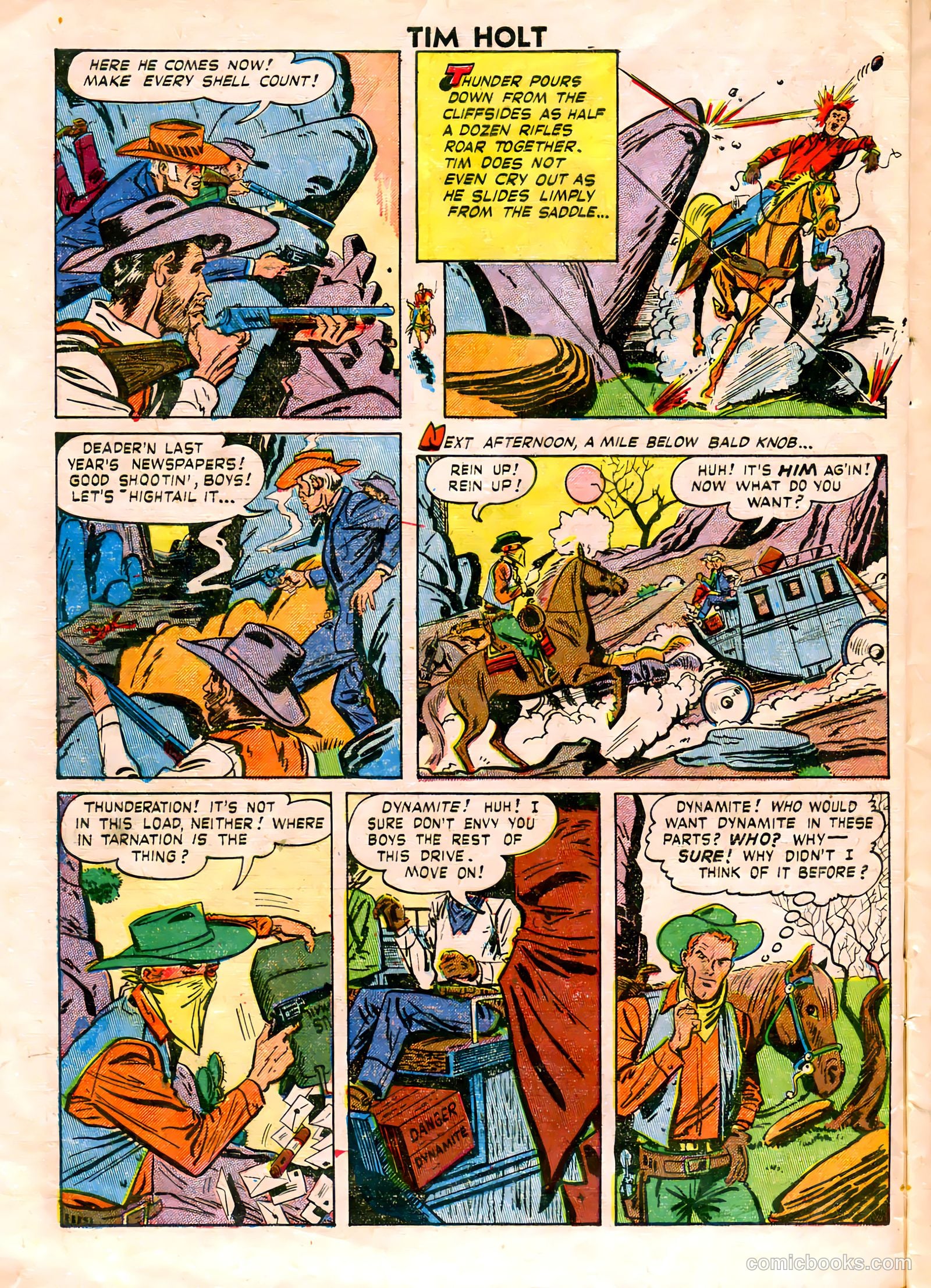 Tim Holt #12 — page 6 of 36