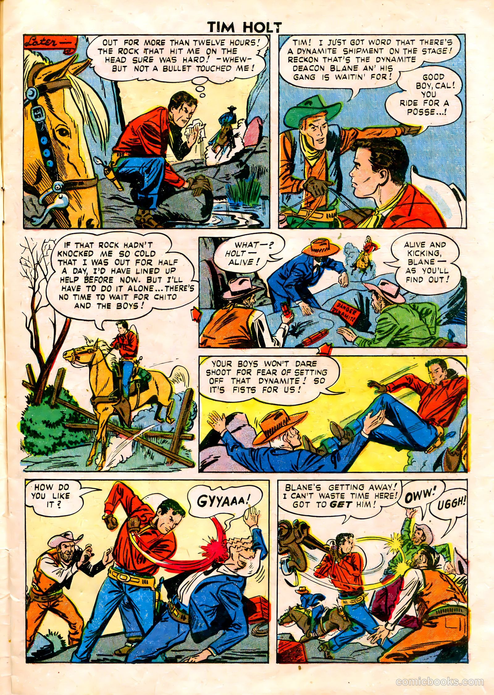 Tim Holt #12 — page 7 of 36