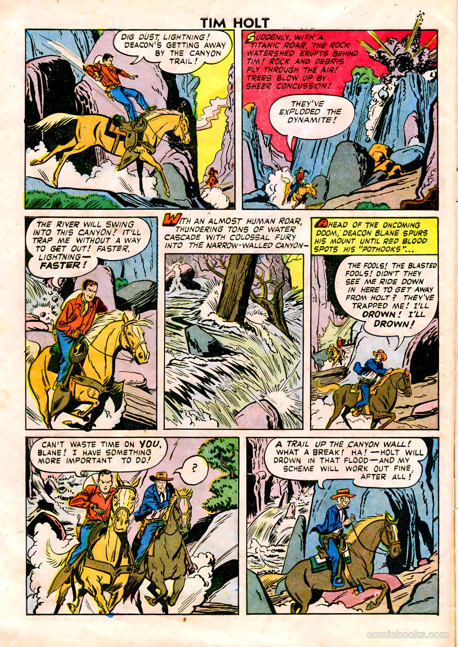 Tim Holt #12 — page 8 of 36