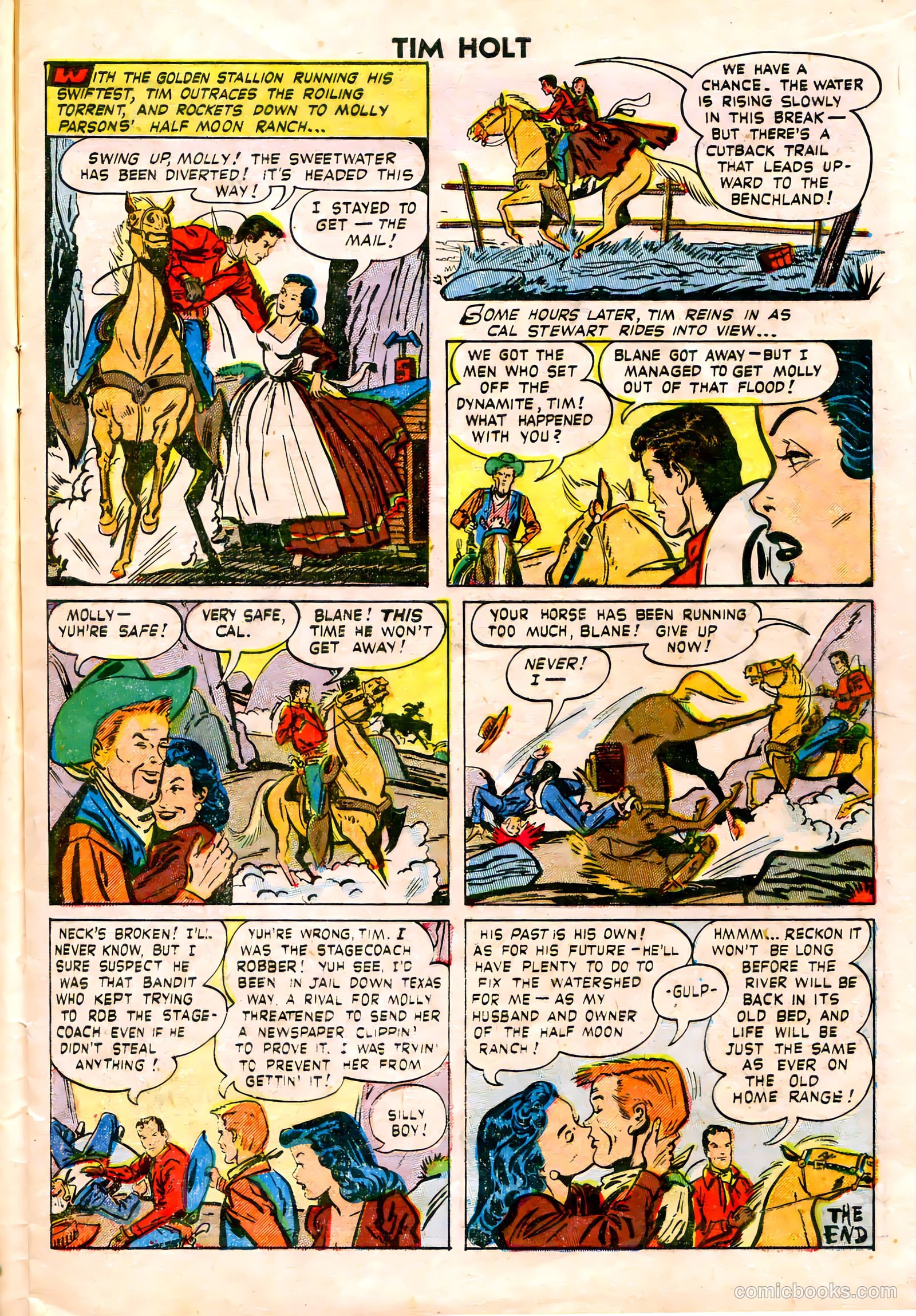 Tim Holt #12 — page 9 of 36