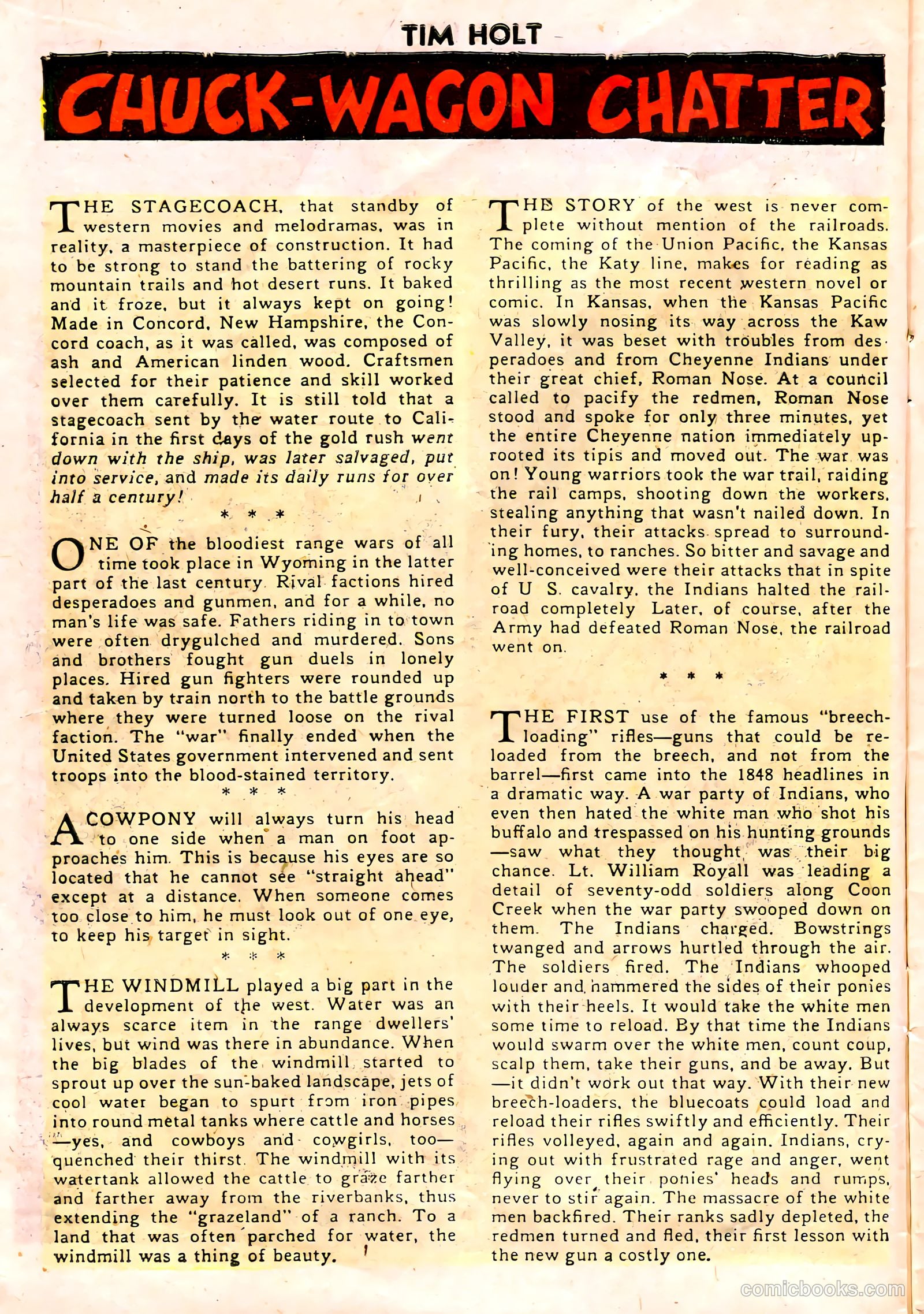 Tim Holt #12 — page 10 of 36