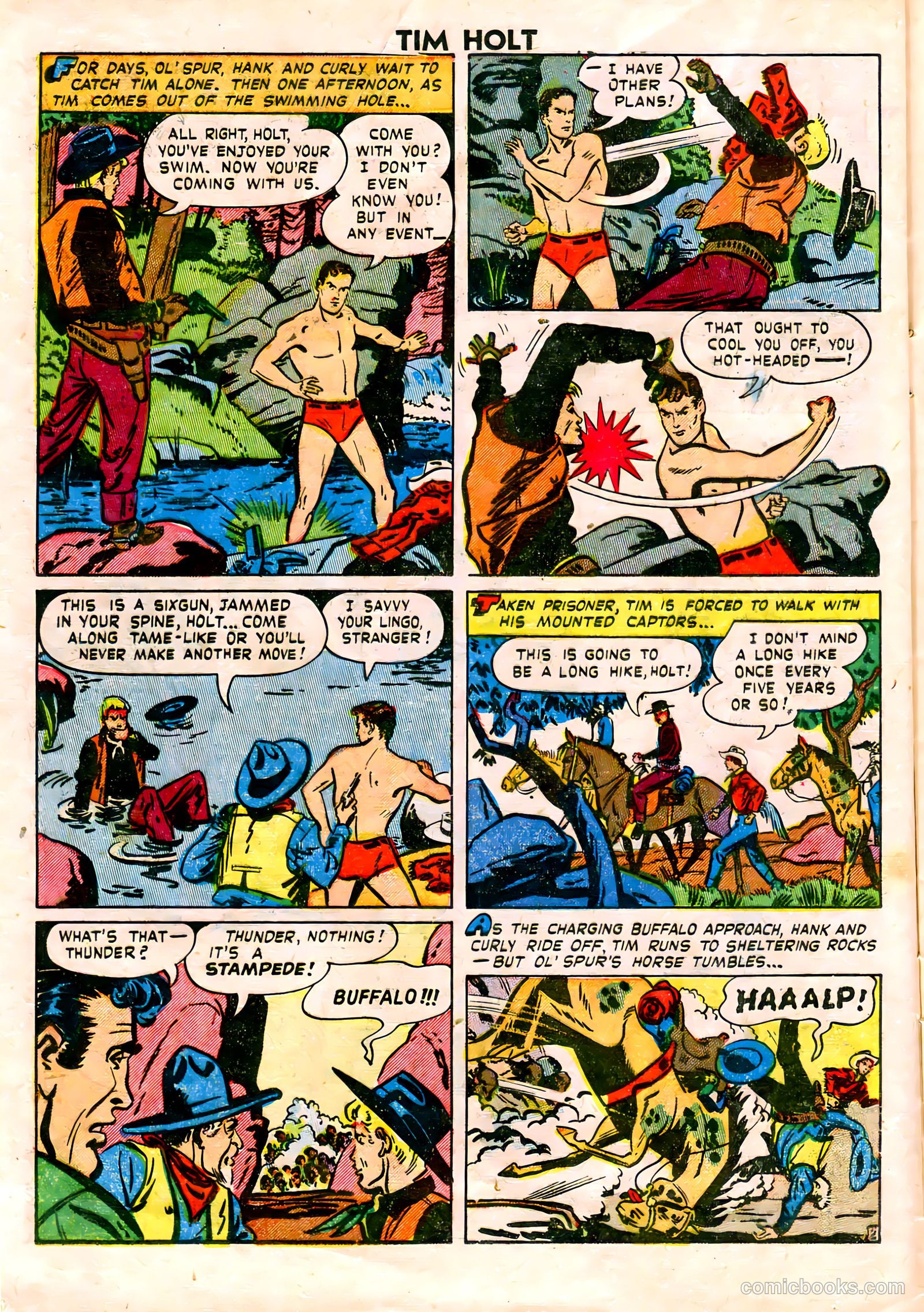 Tim Holt #12 — page 12 of 36