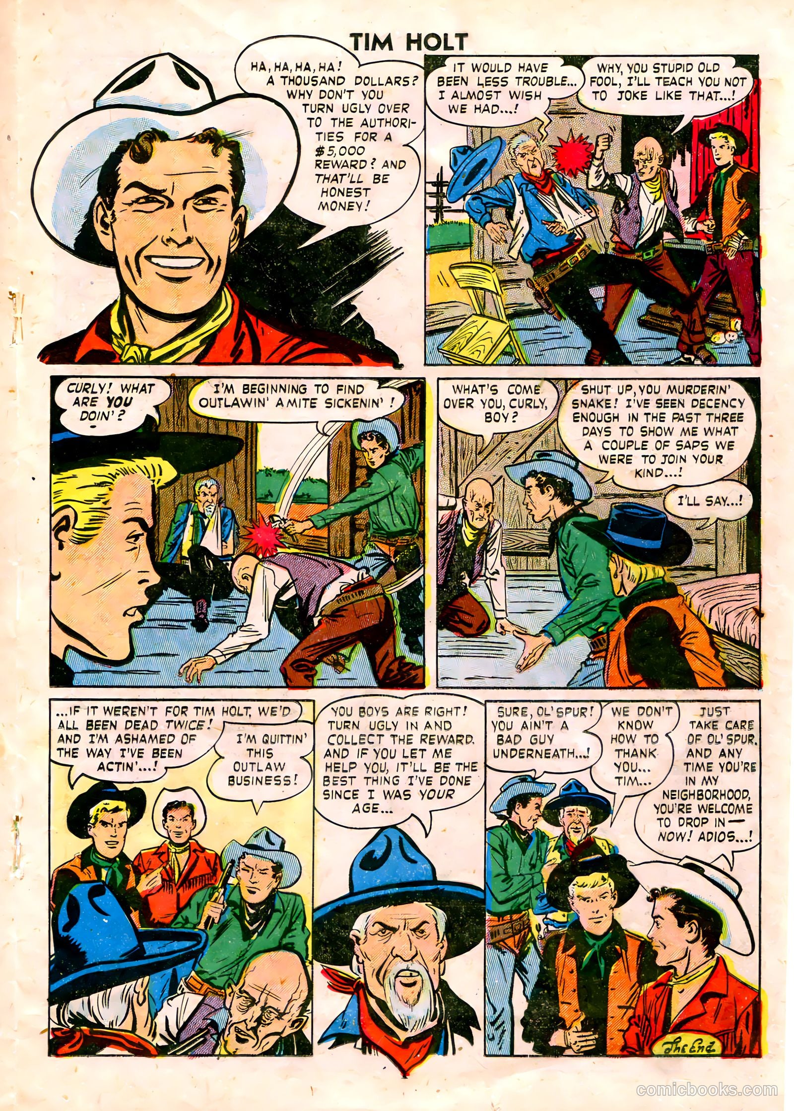 Tim Holt #12 — page 19 of 36