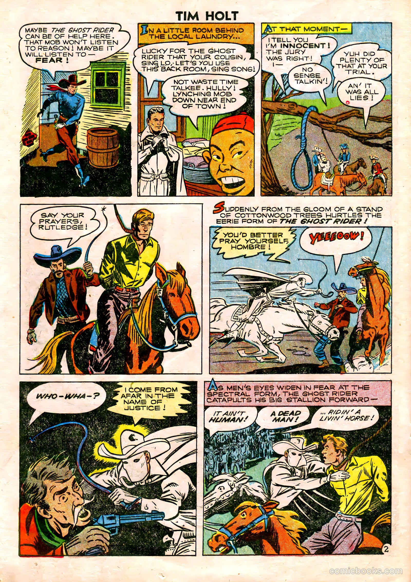 Tim Holt #12 — page 22 of 36