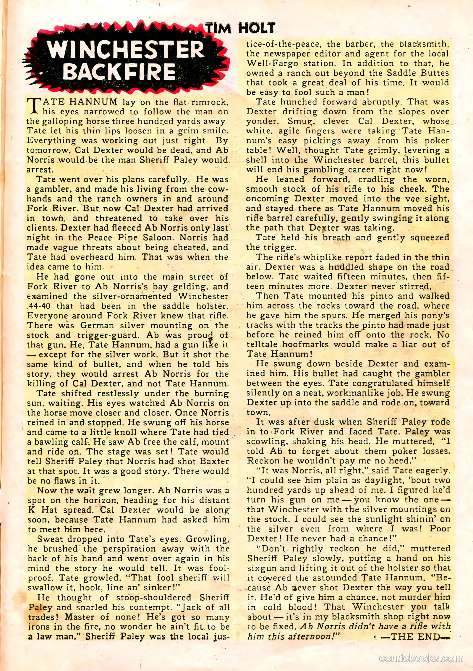 Tim Holt #12 — page 27 of 36