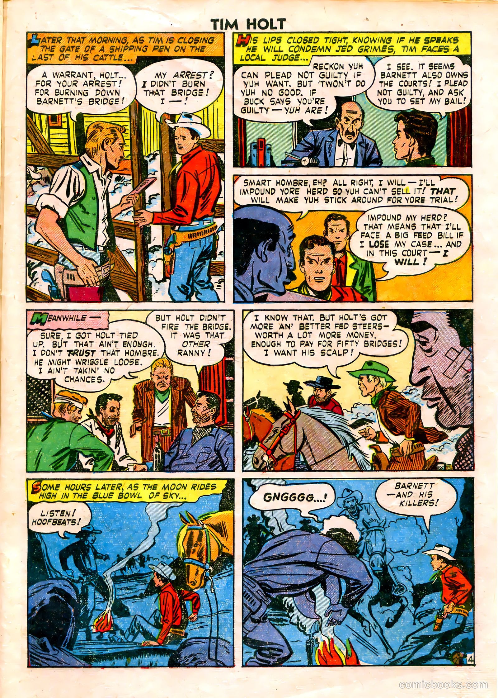 Tim Holt #12 — page 31 of 36