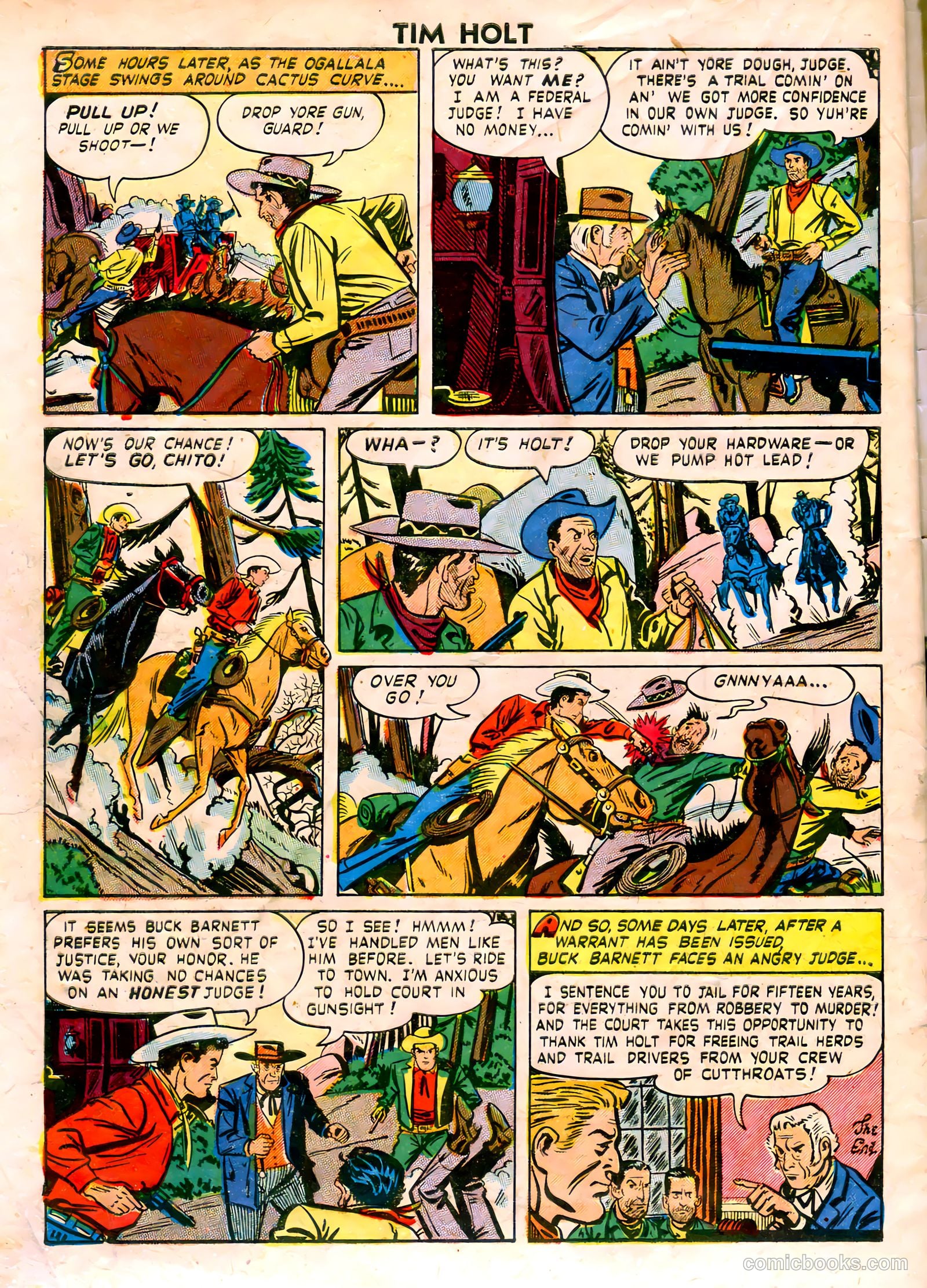 Tim Holt #12 — page 34 of 36