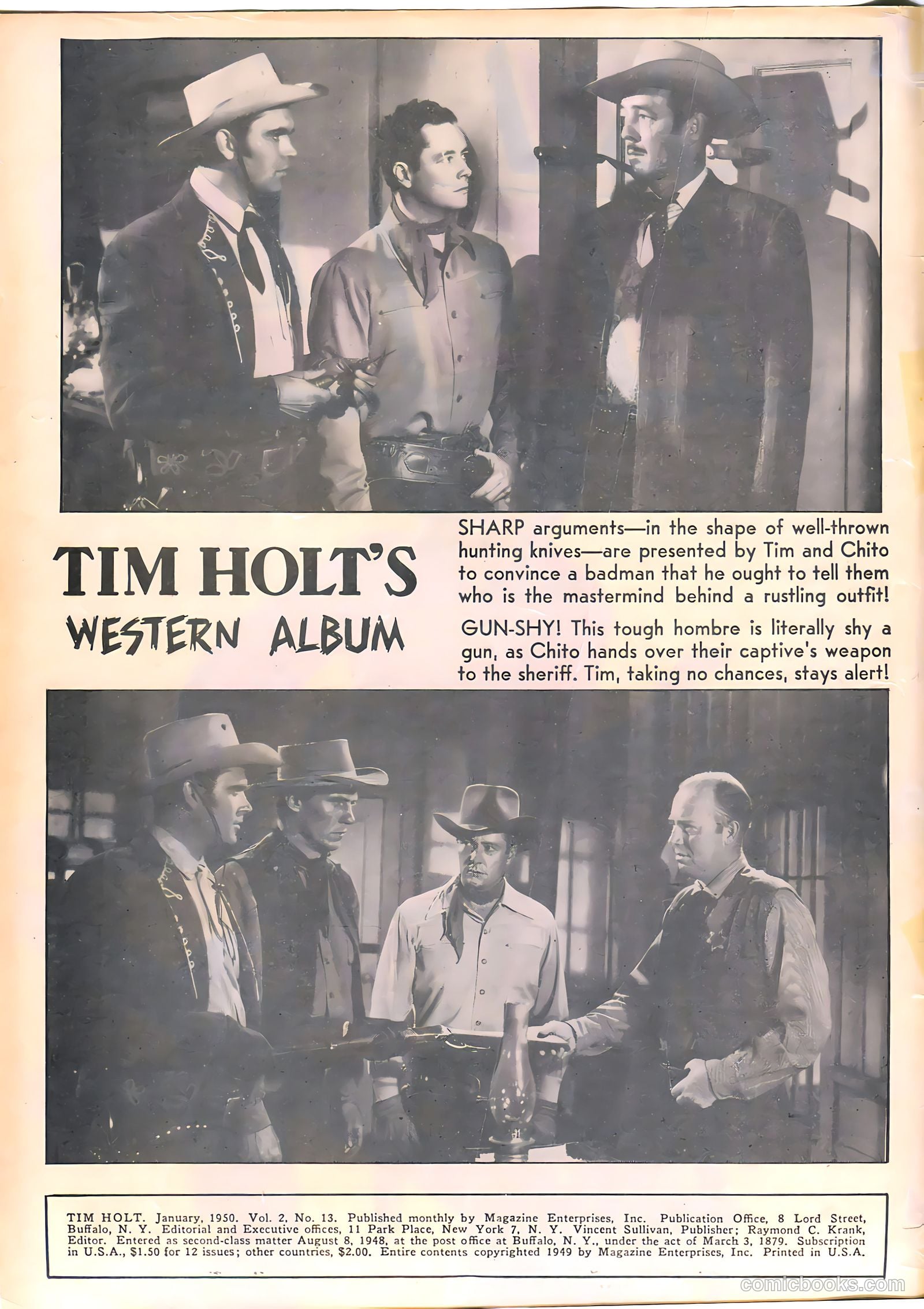 Tim Holt #13 — page 2 of 36