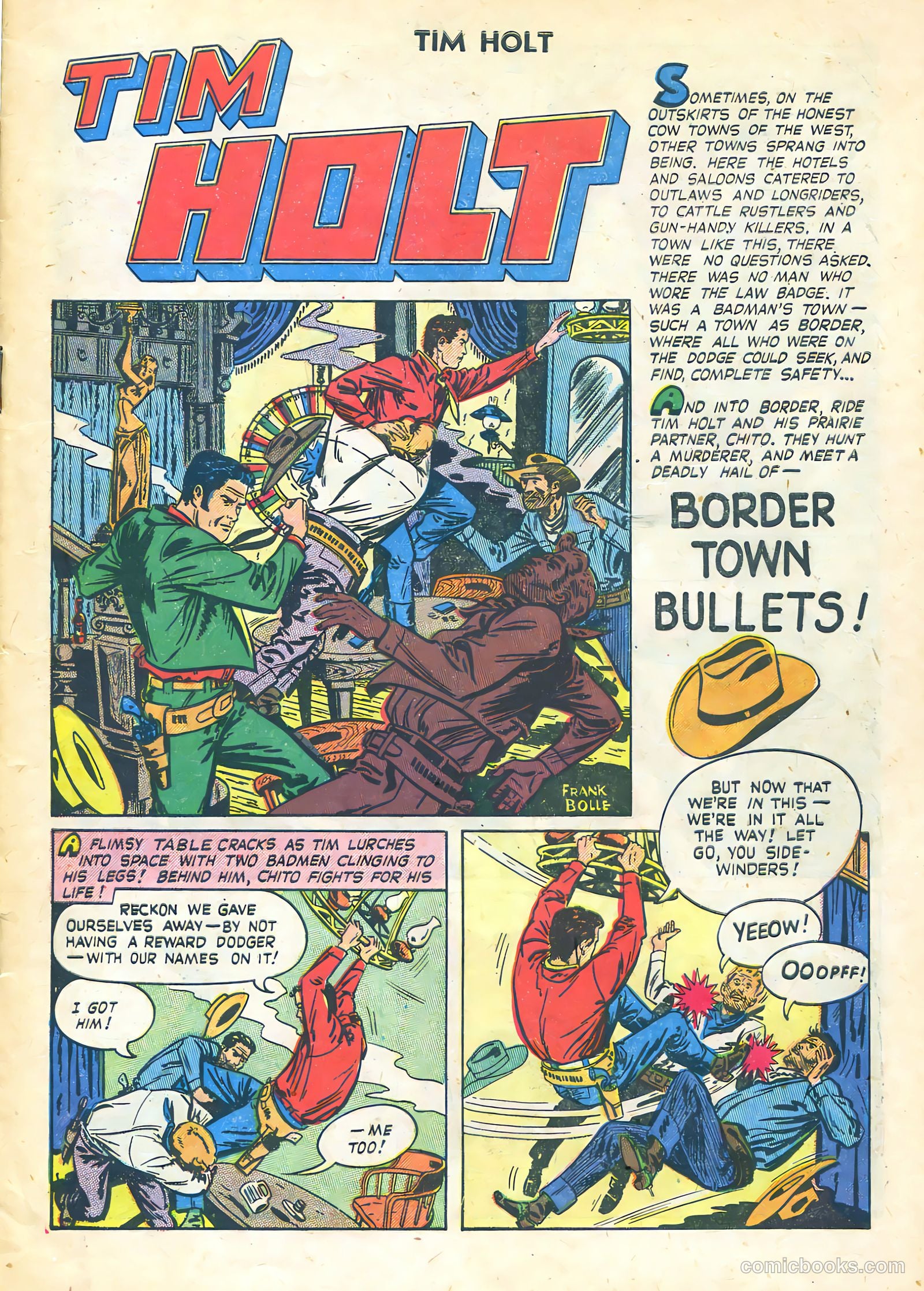 Tim Holt #13 — page 3 of 36