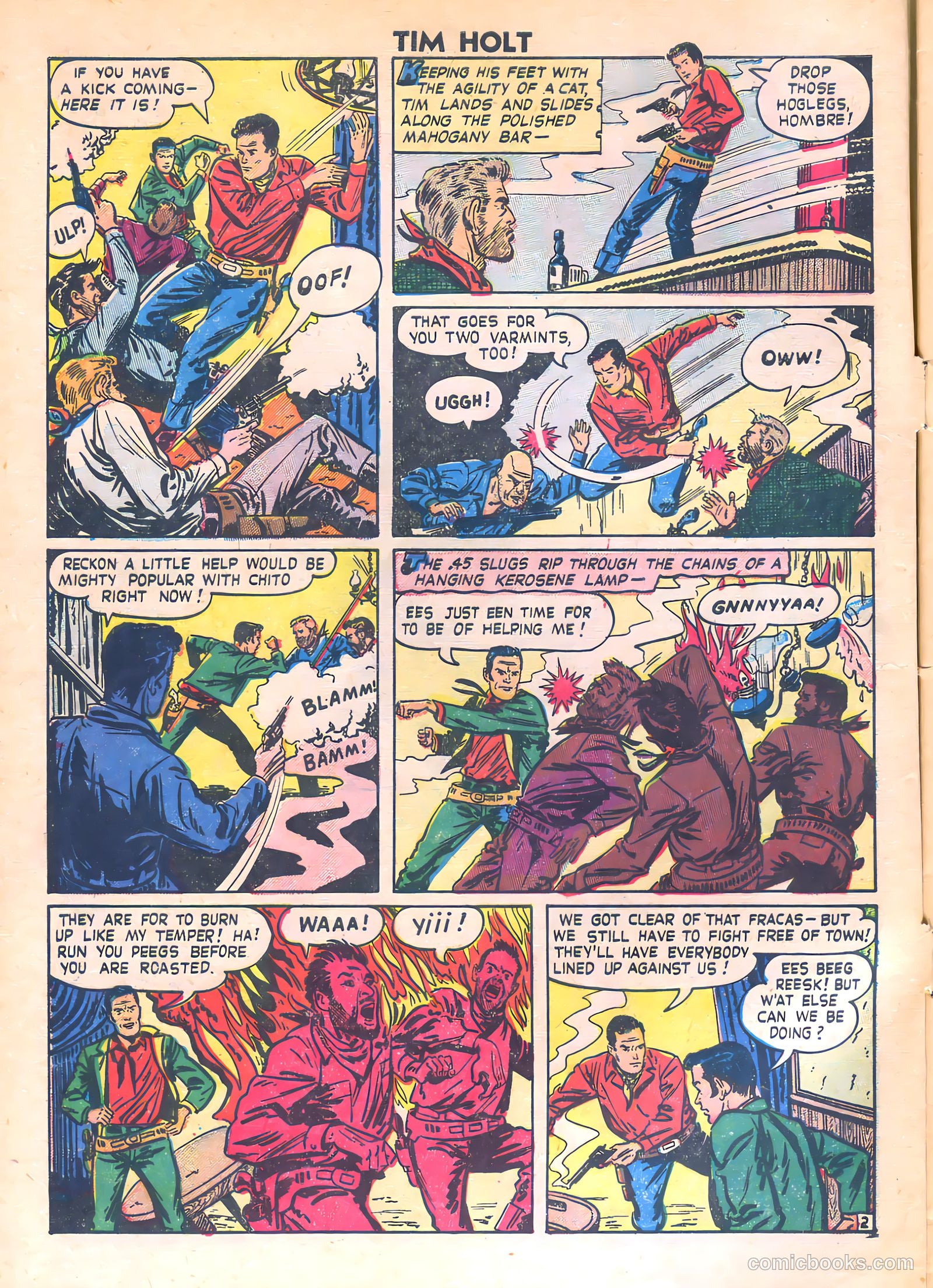 Tim Holt #13 — page 4 of 36