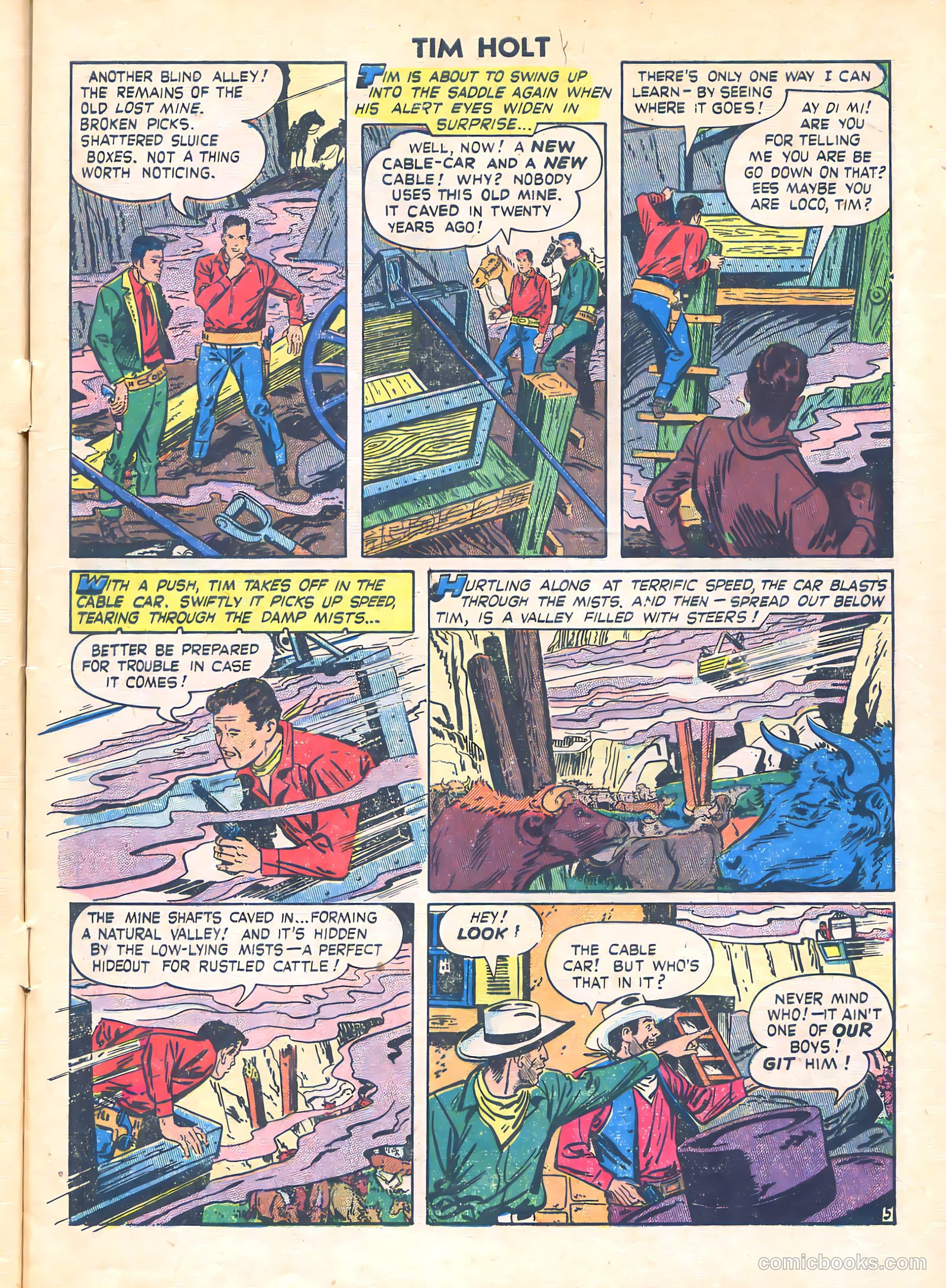 Tim Holt #13 — page 7 of 36