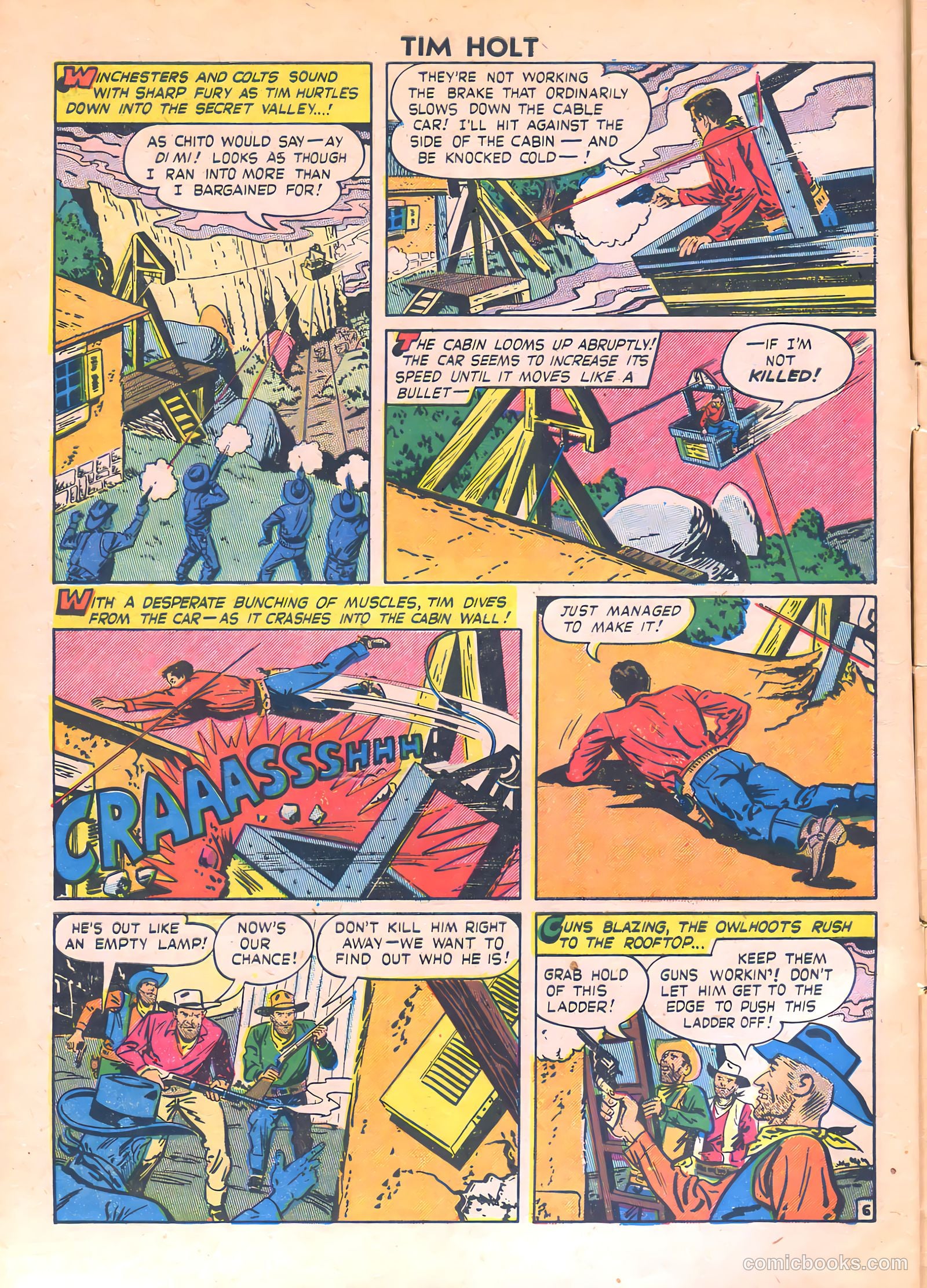 Tim Holt #13 — page 8 of 36