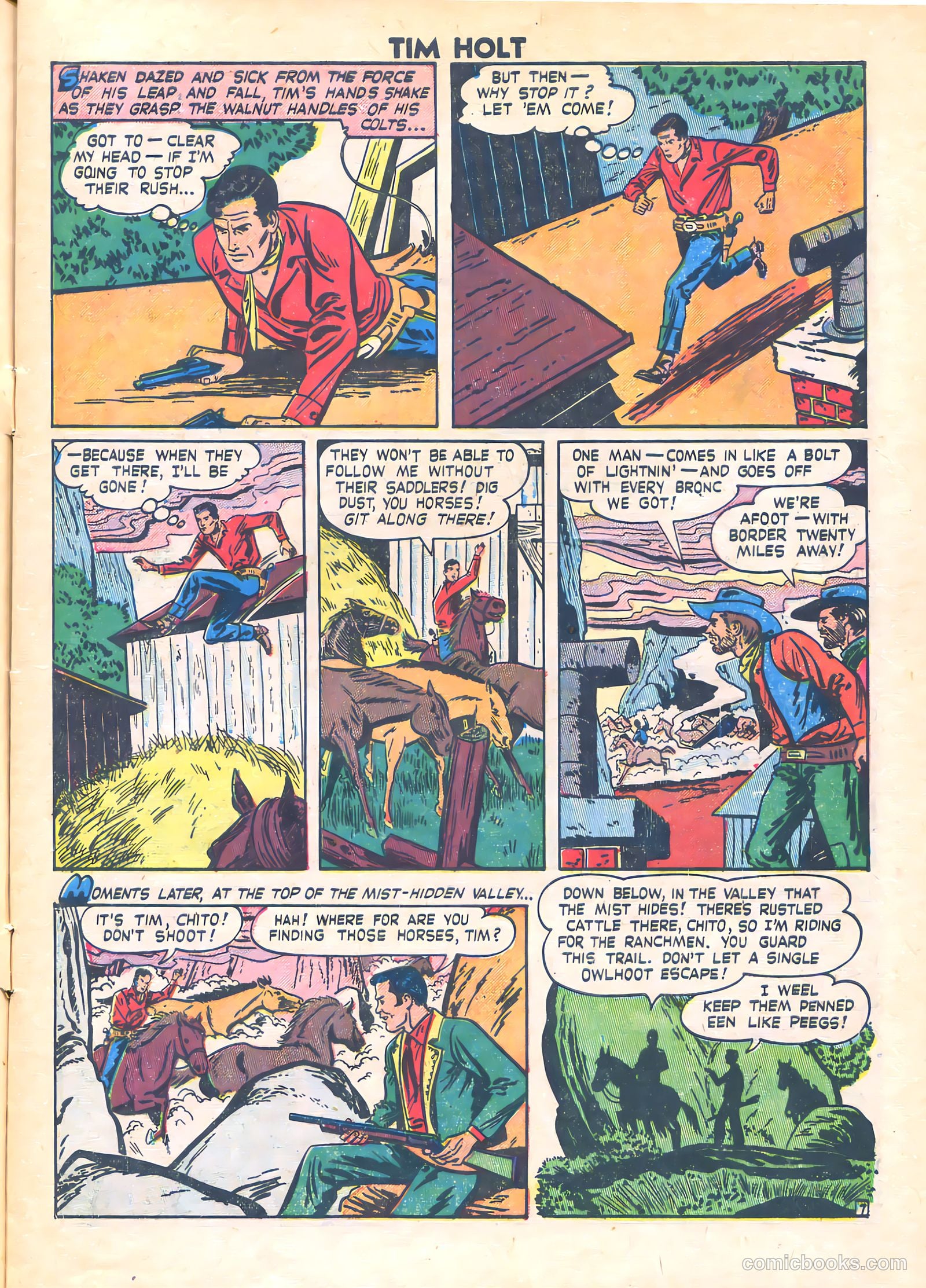 Tim Holt #13 — page 9 of 36