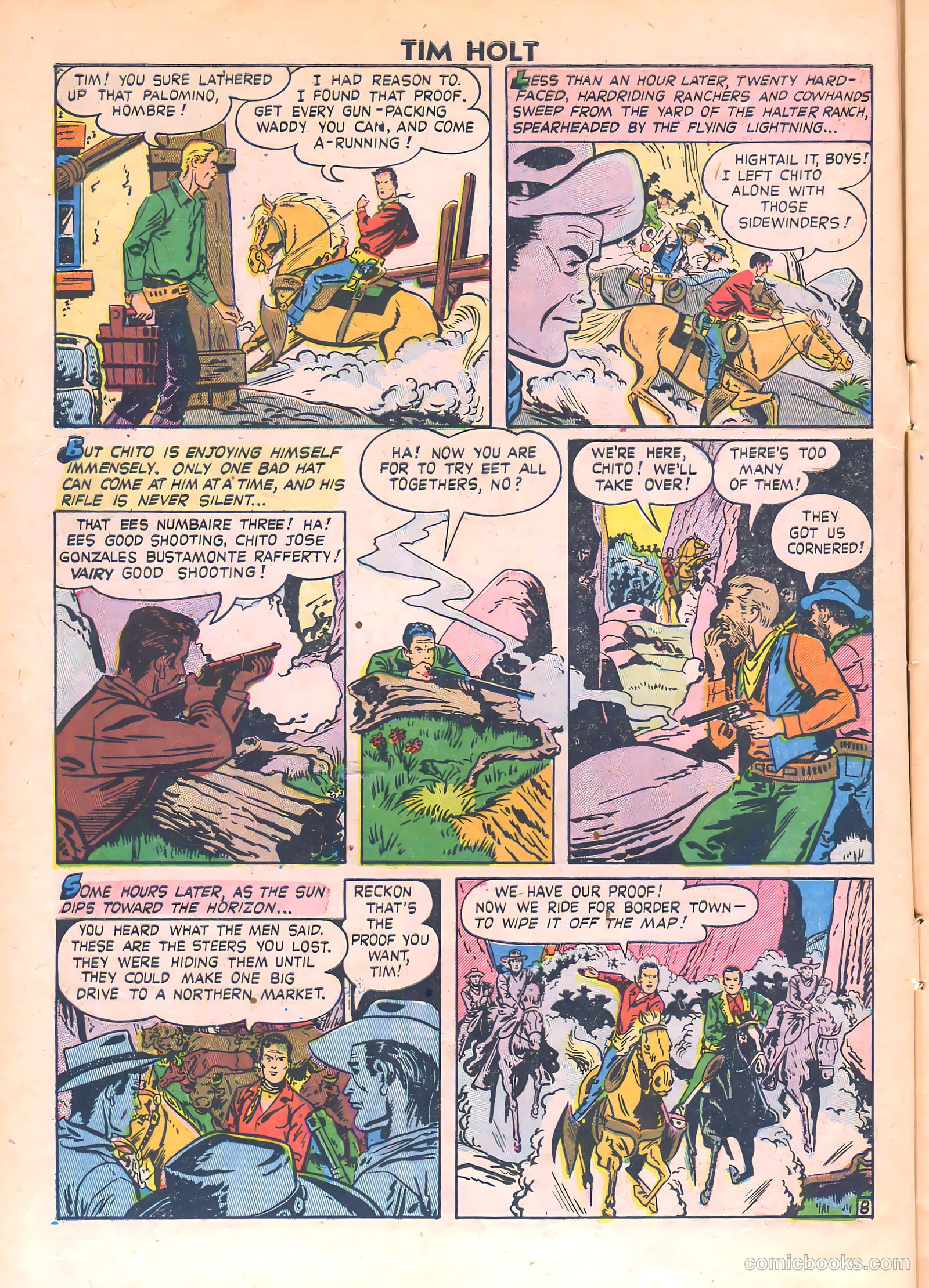Tim Holt #13 — page 10 of 36