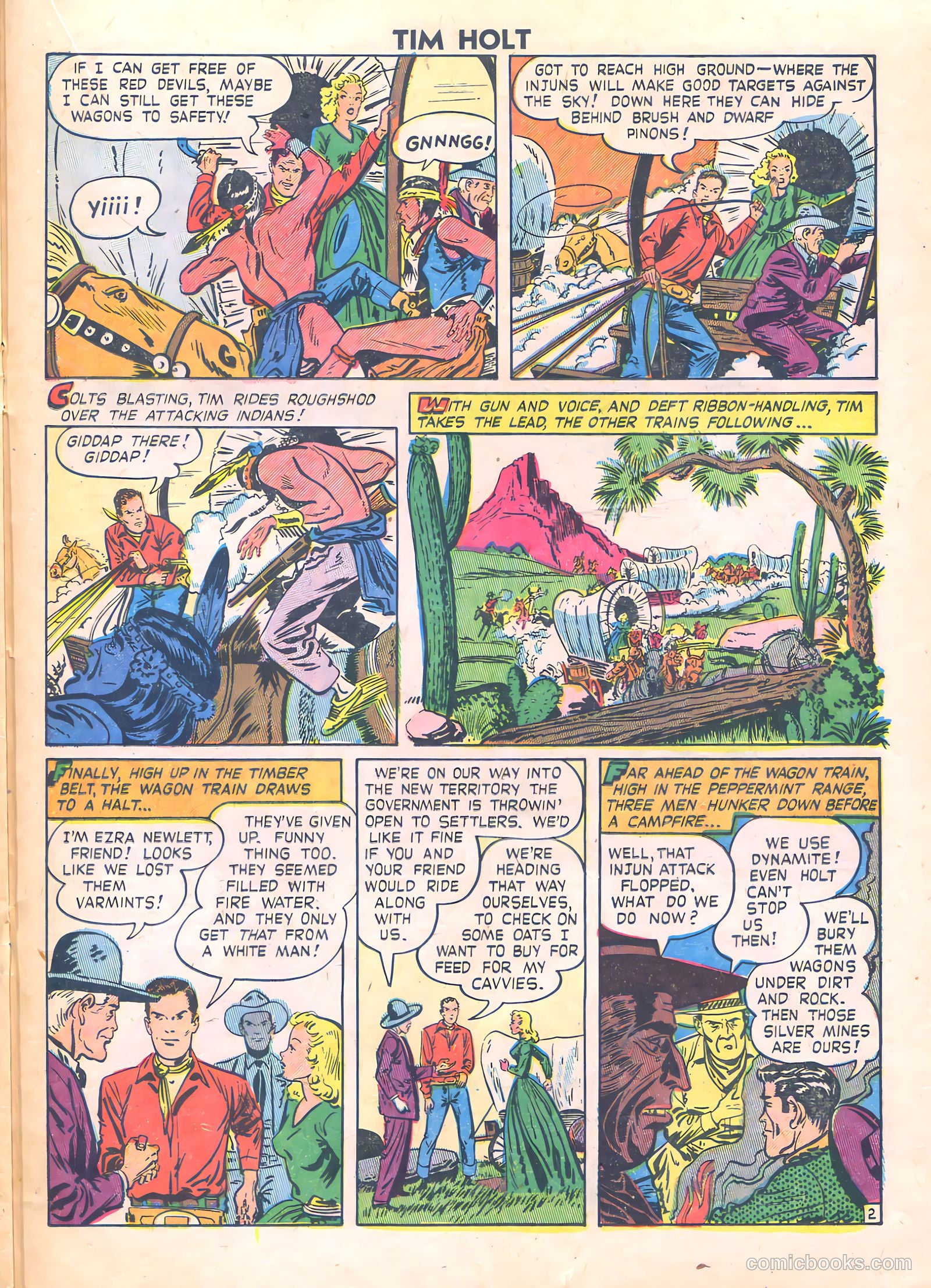 Tim Holt #13 — page 21 of 36