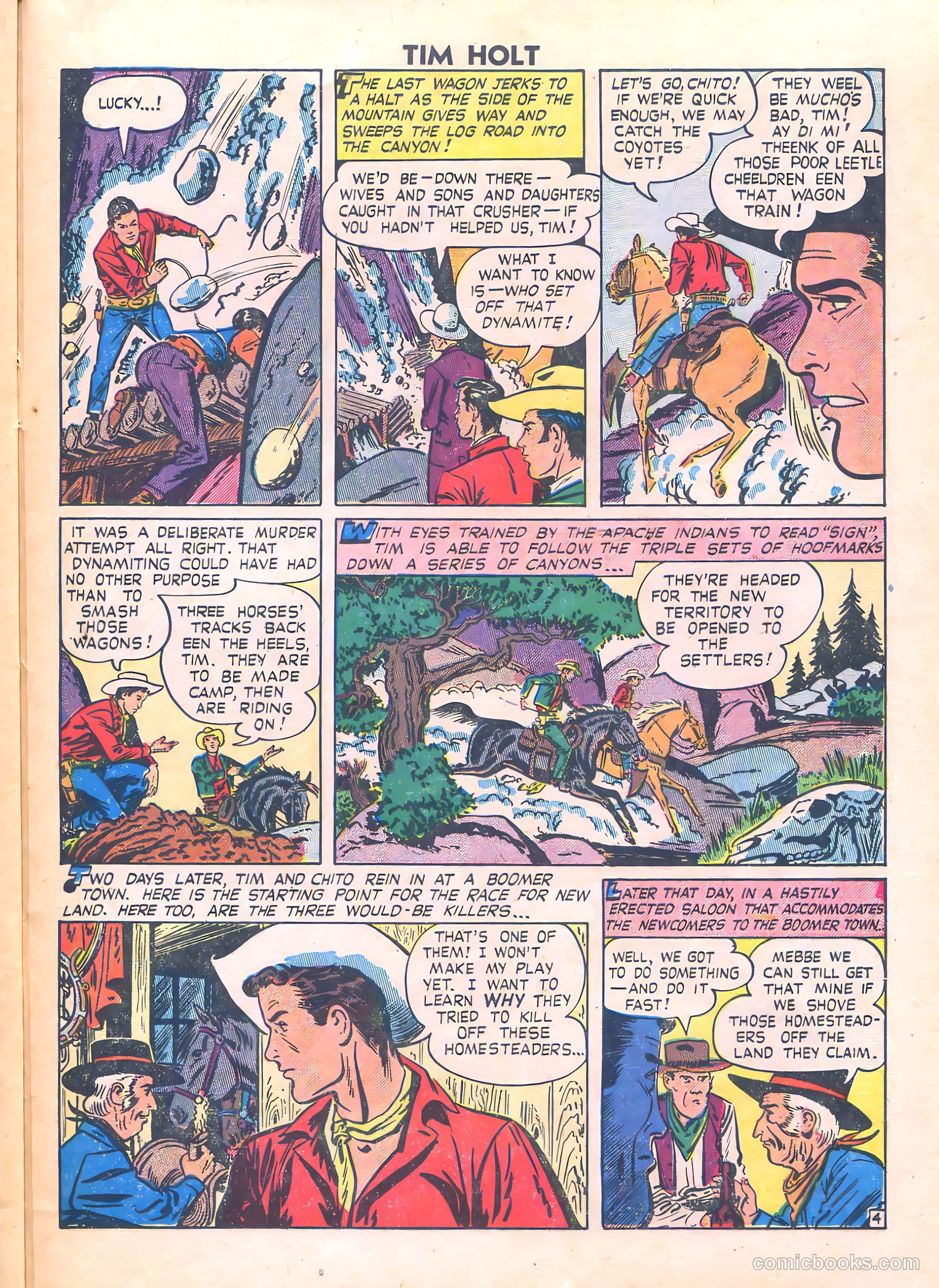 Tim Holt #13 — page 23 of 36