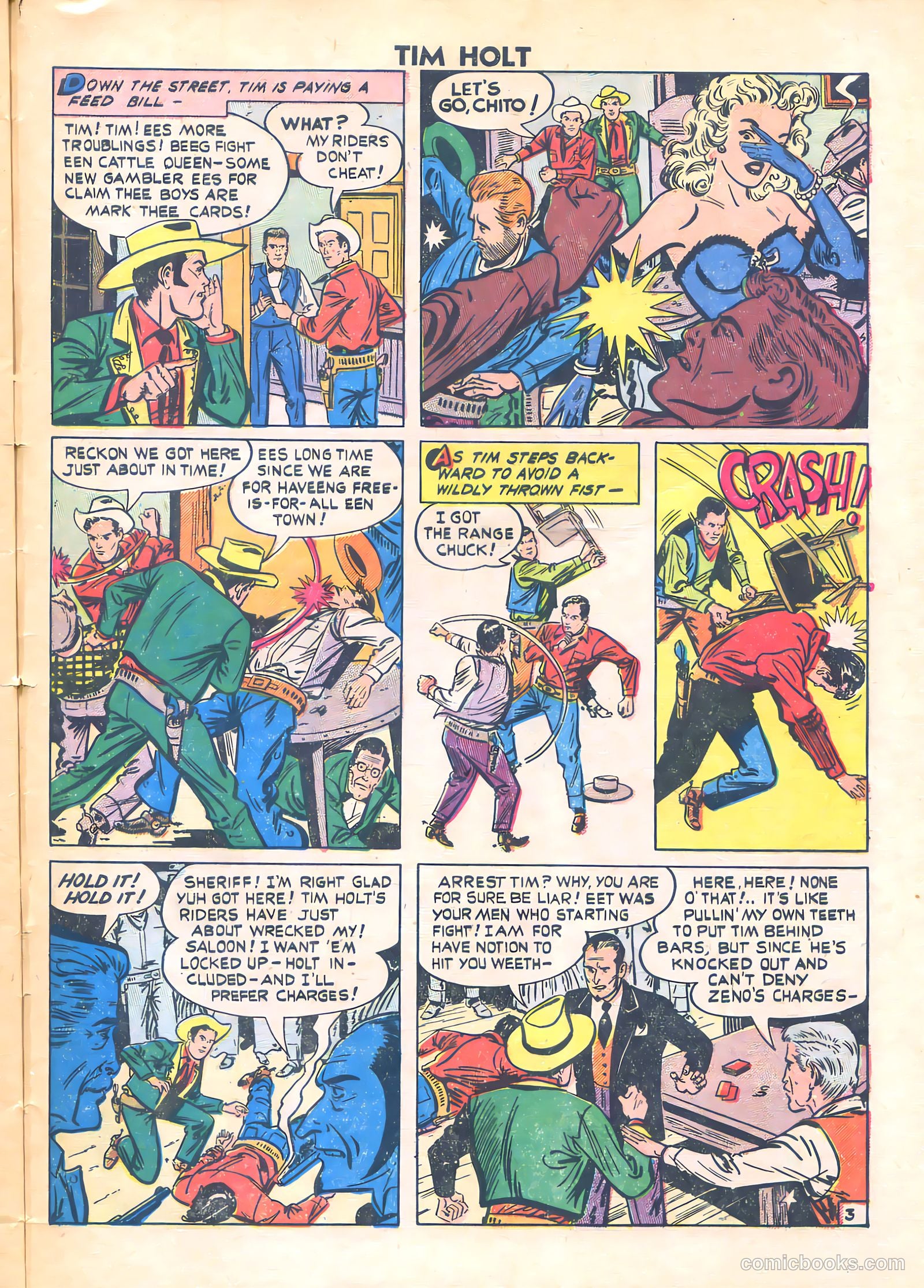 Tim Holt #13 — page 31 of 36
