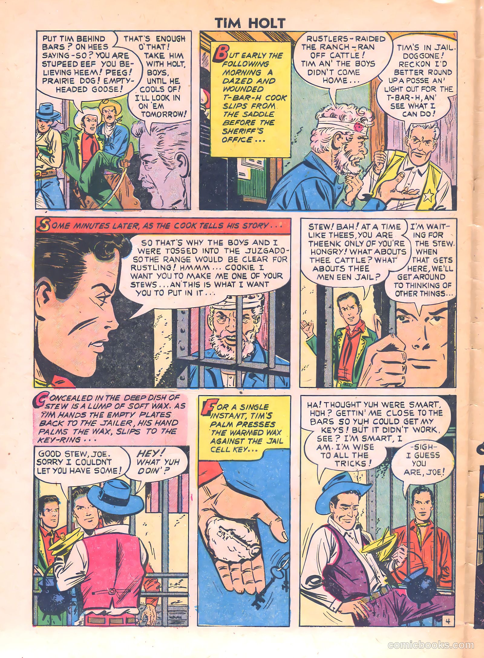 Tim Holt #13 — page 32 of 36