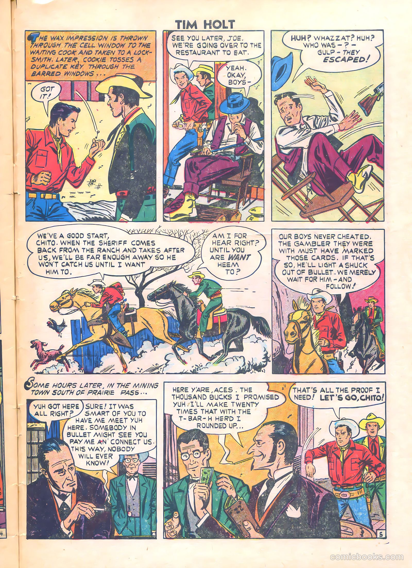 Tim Holt #13 — page 33 of 36