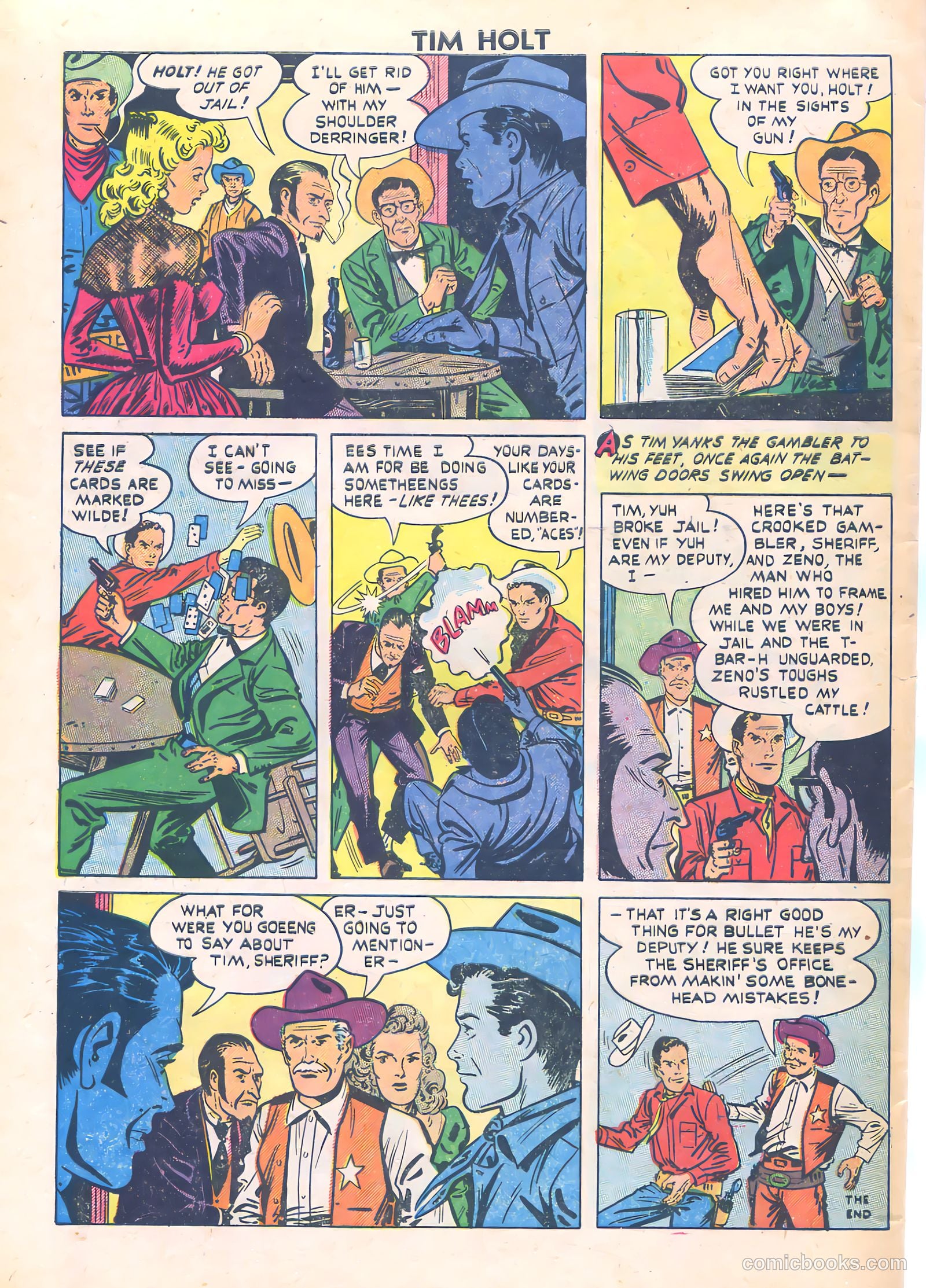 Tim Holt #13 — page 34 of 36