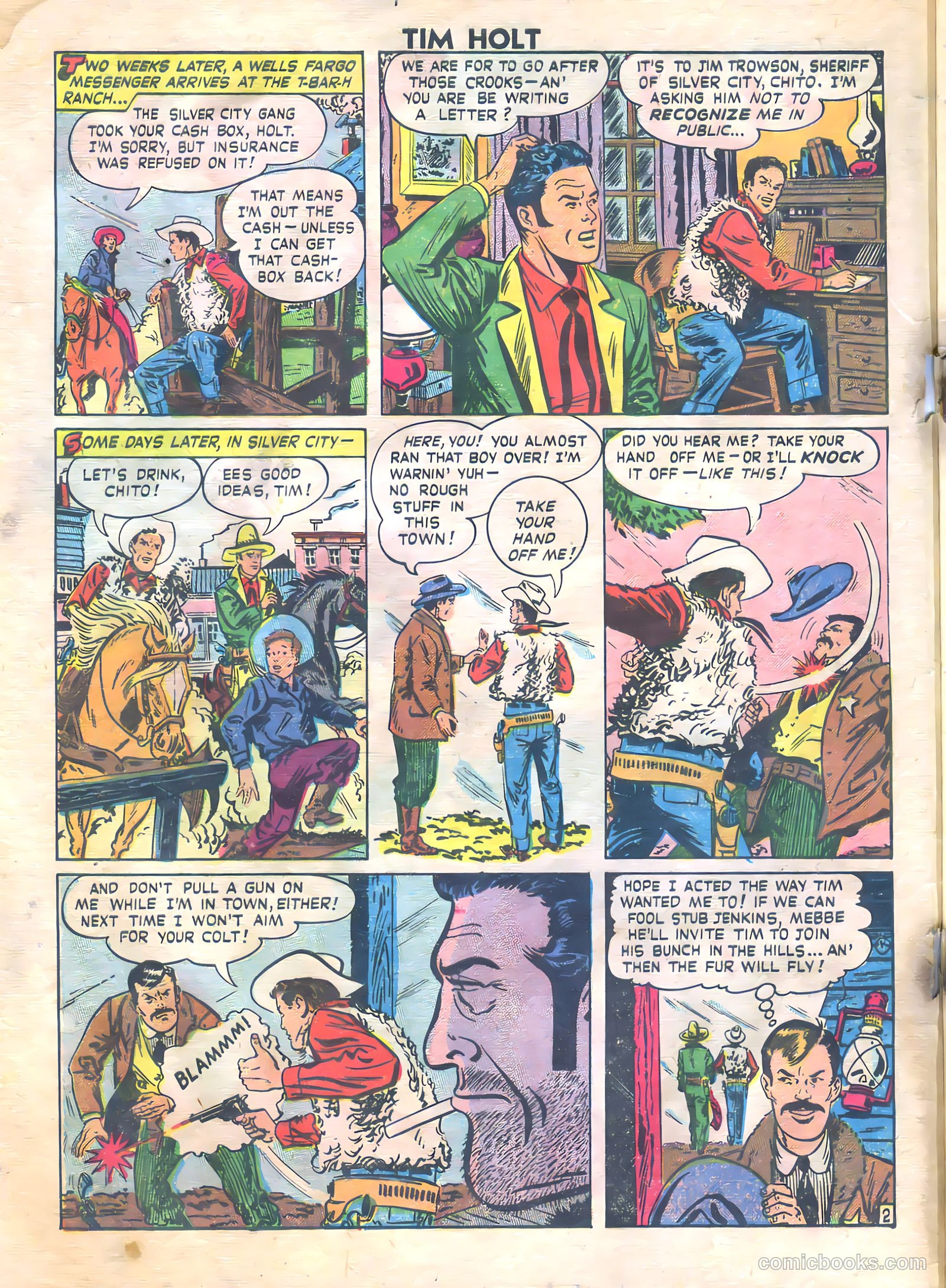 Tim Holt #14 — page 5 of 38