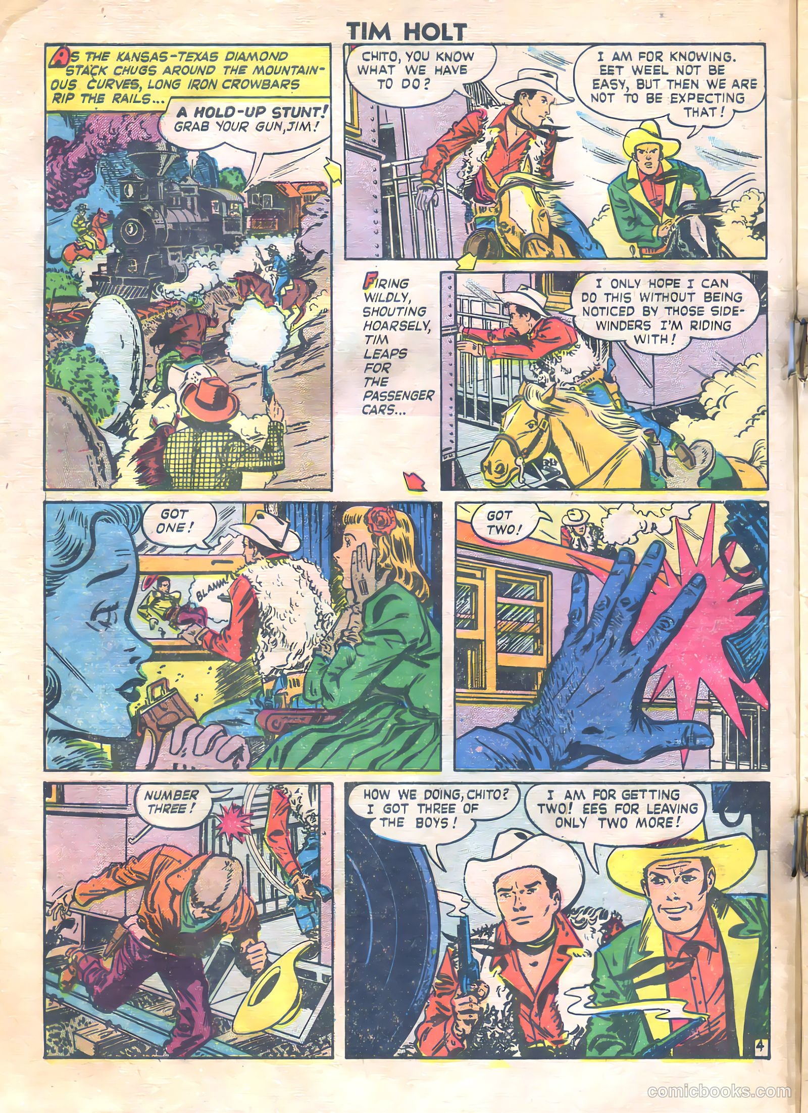 Tim Holt #14 — page 7 of 38