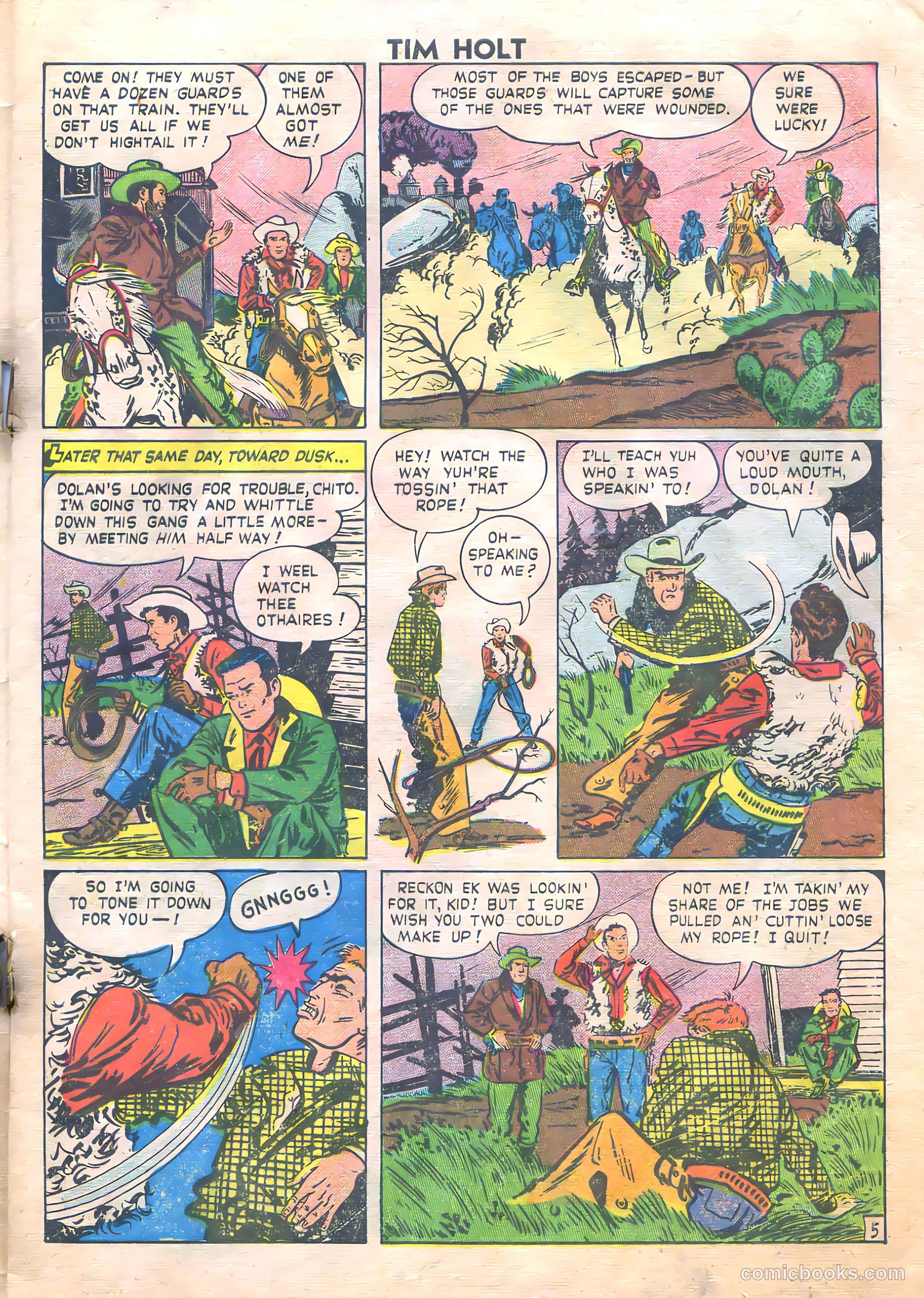 Tim Holt #14 — page 8 of 38