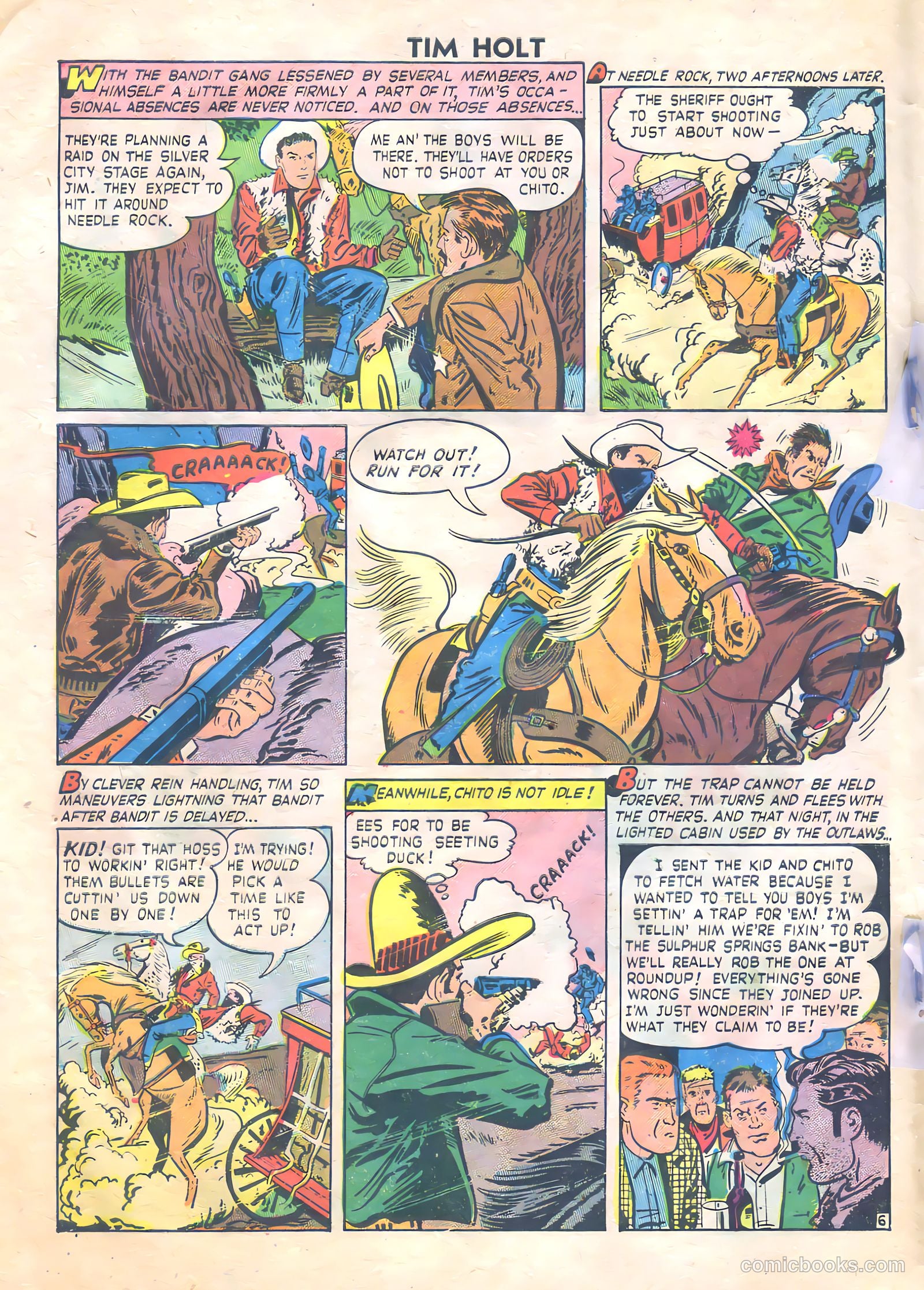 Tim Holt #14 — page 9 of 38