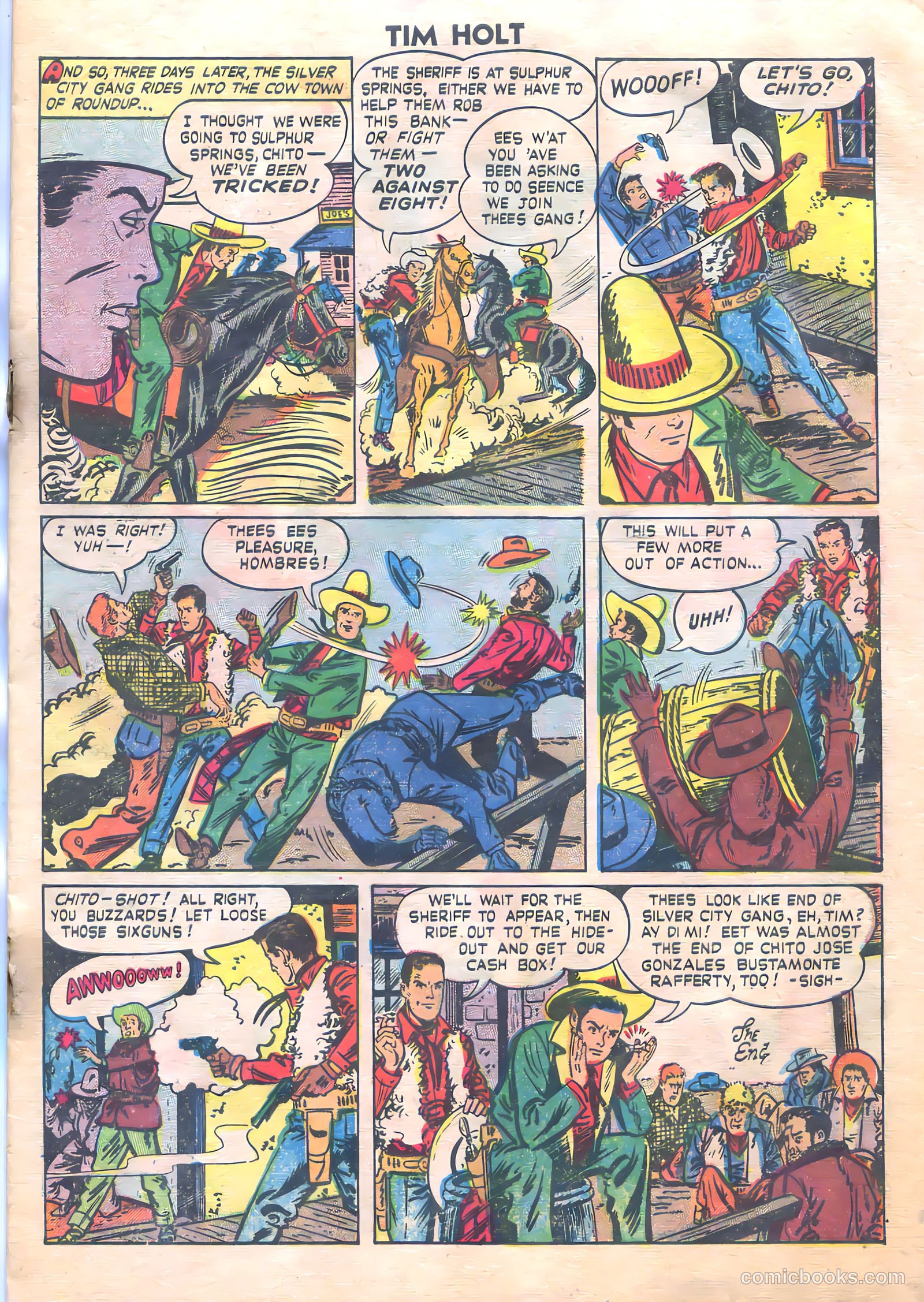 Tim Holt #14 — page 10 of 38
