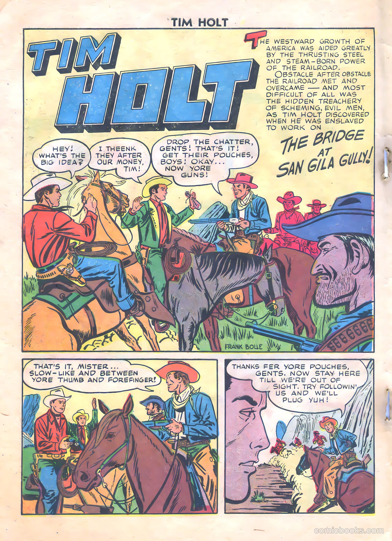 Tim Holt #14 — page 11 of 38