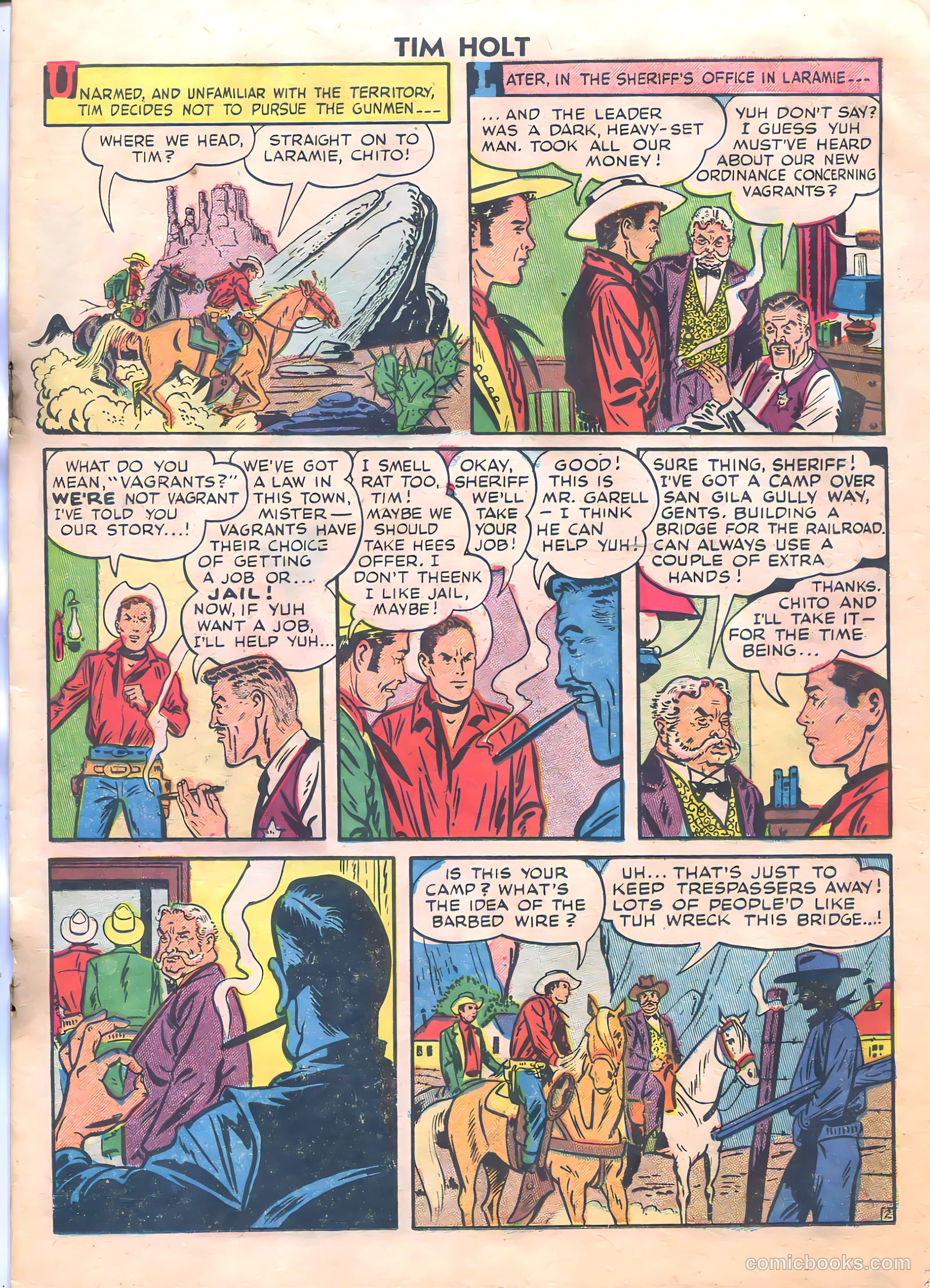 Tim Holt #14 — page 12 of 38