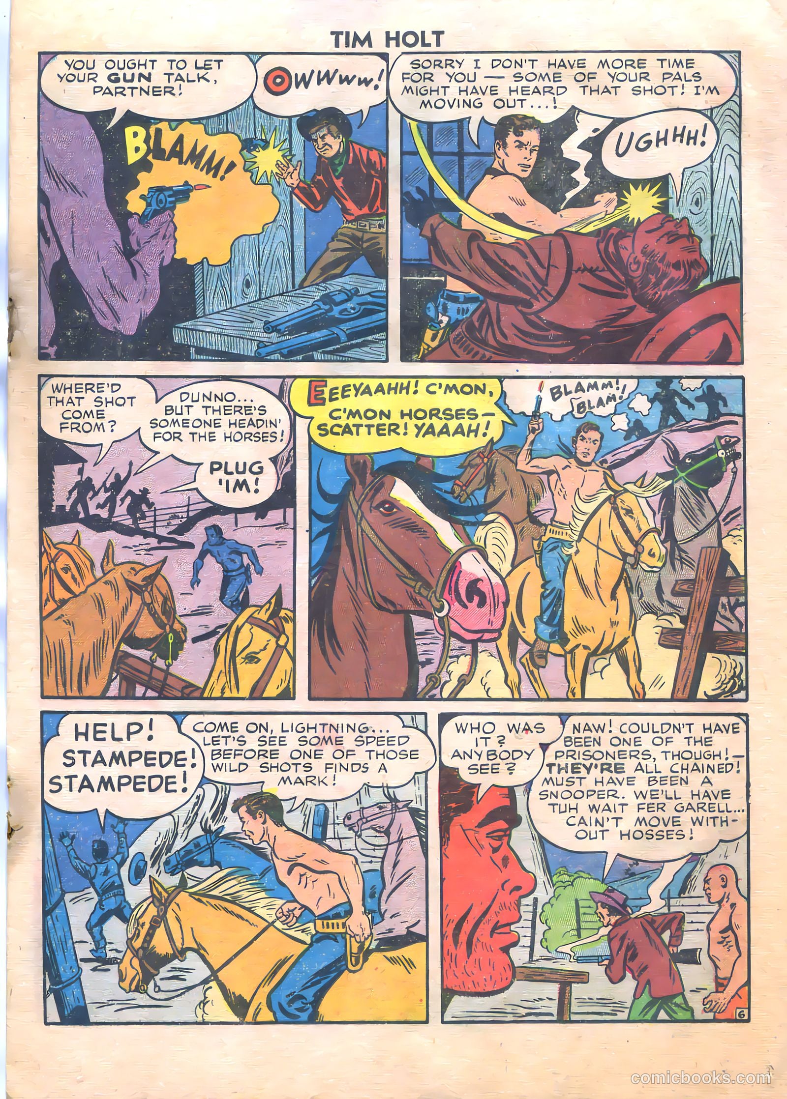Tim Holt #14 — page 16 of 38