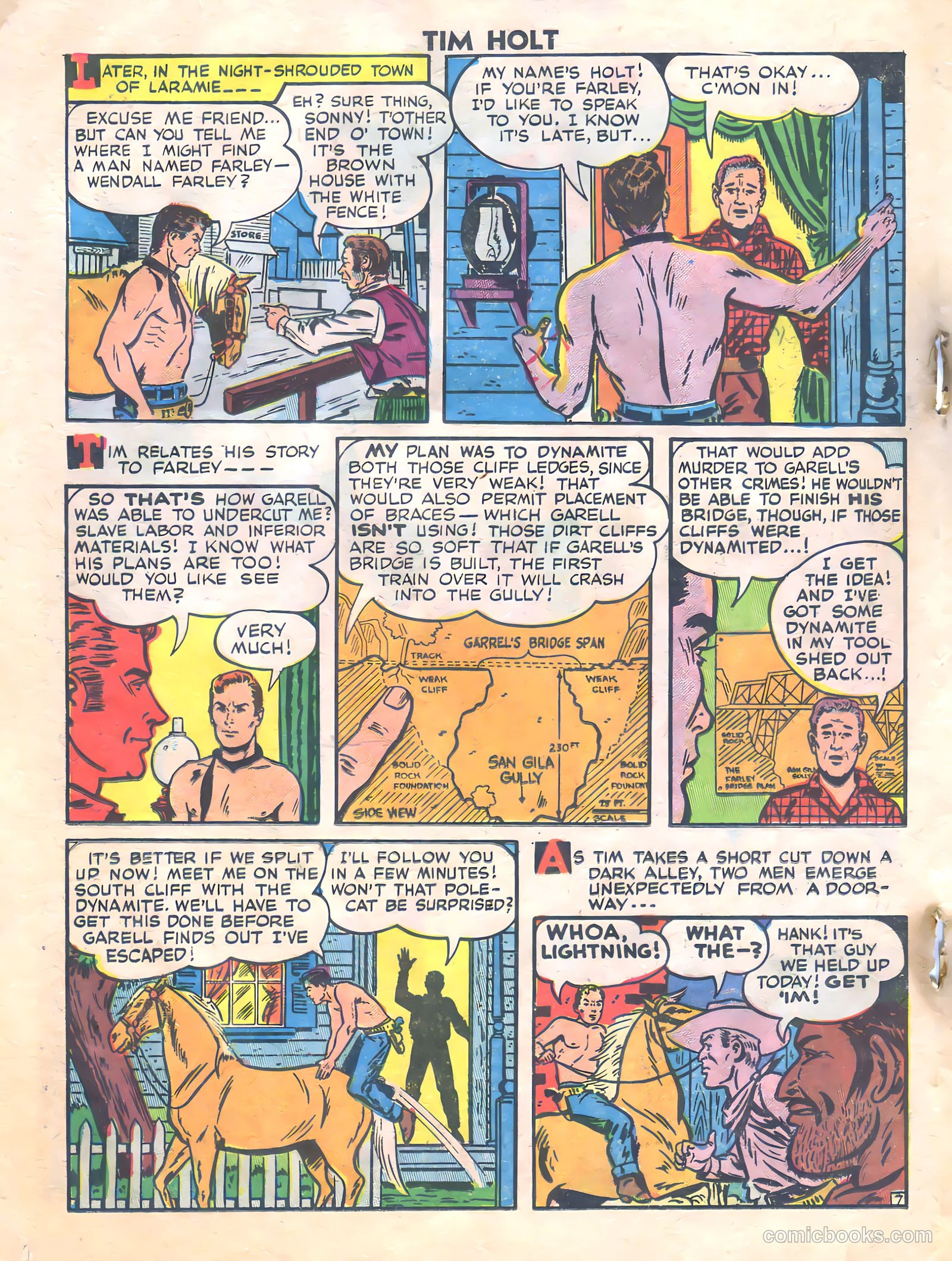 Tim Holt #14 — page 17 of 38