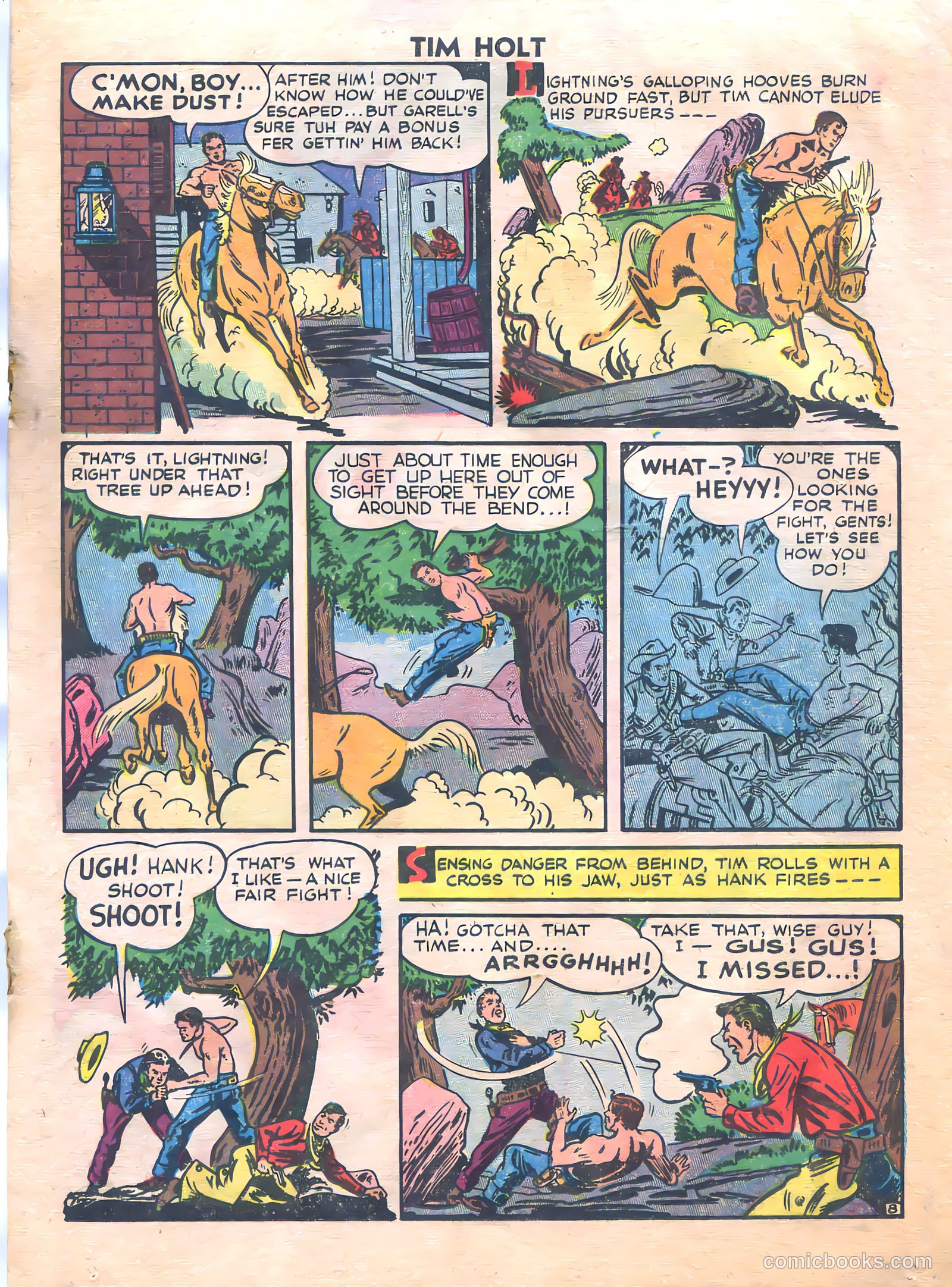 Tim Holt #14 — page 18 of 38