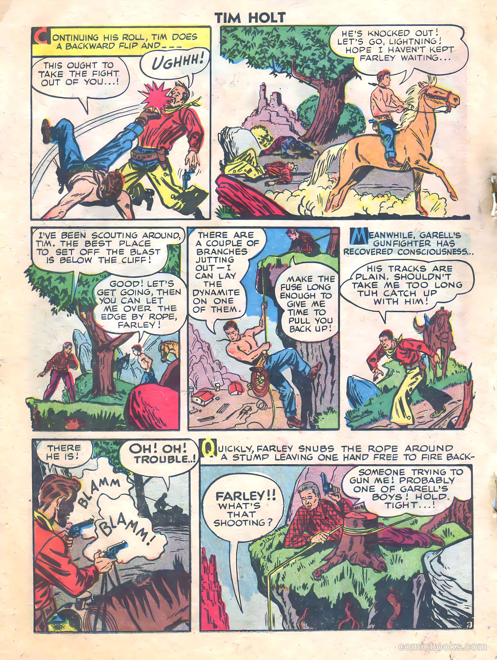 Tim Holt #14 — page 19 of 38