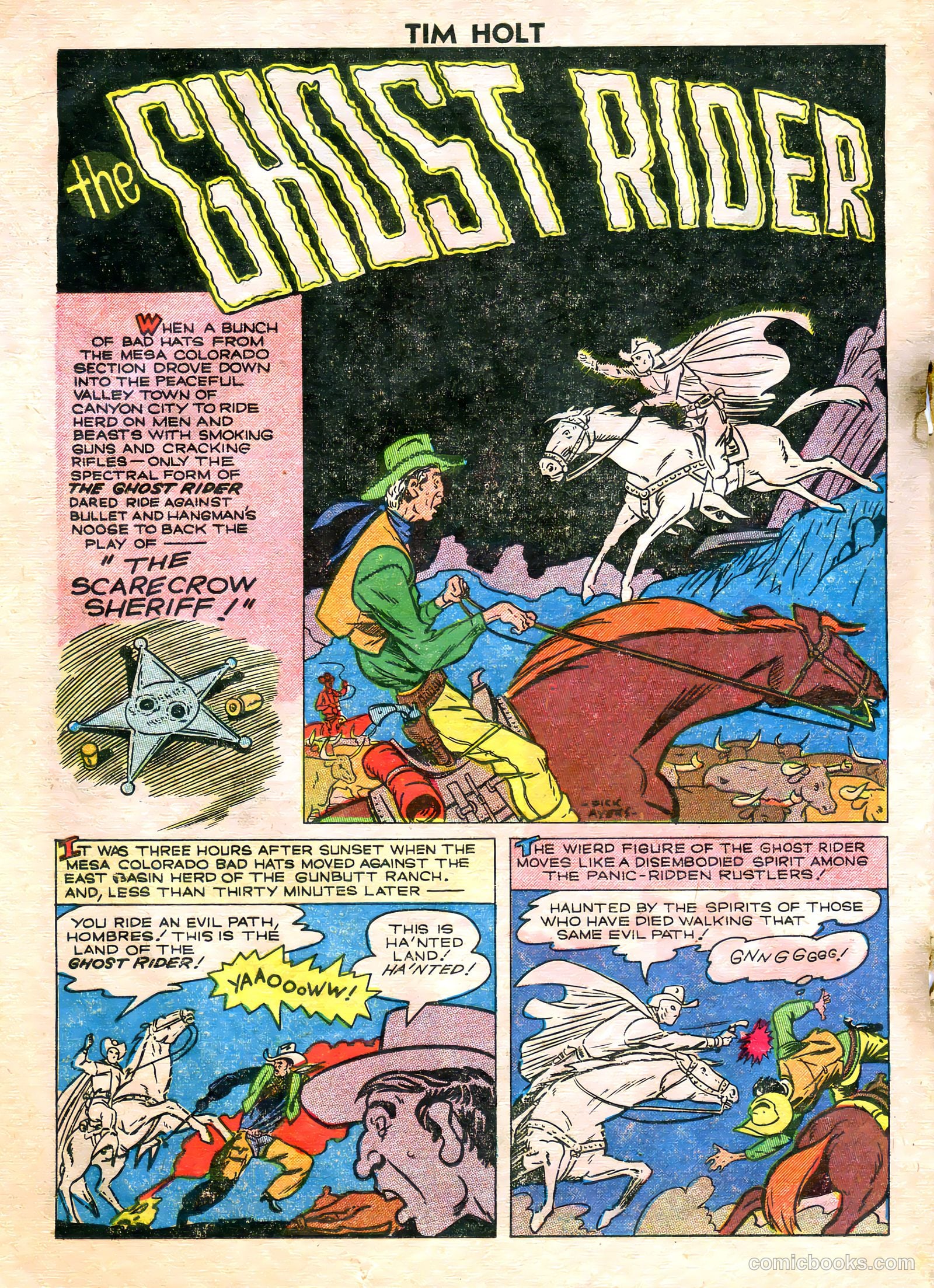 Tim Holt #14 — page 21 of 38