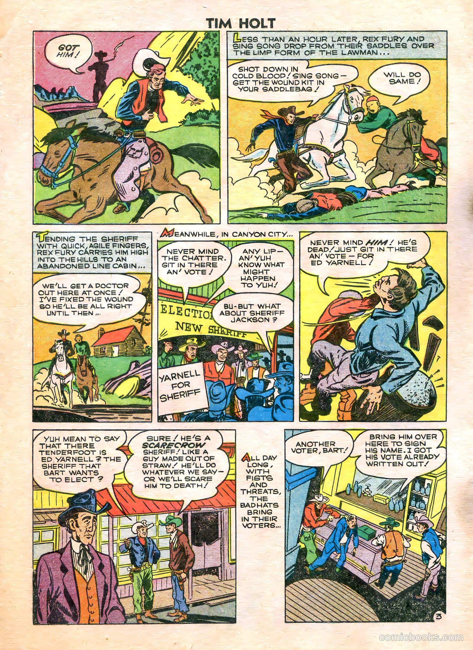 Tim Holt #14 — page 23 of 38