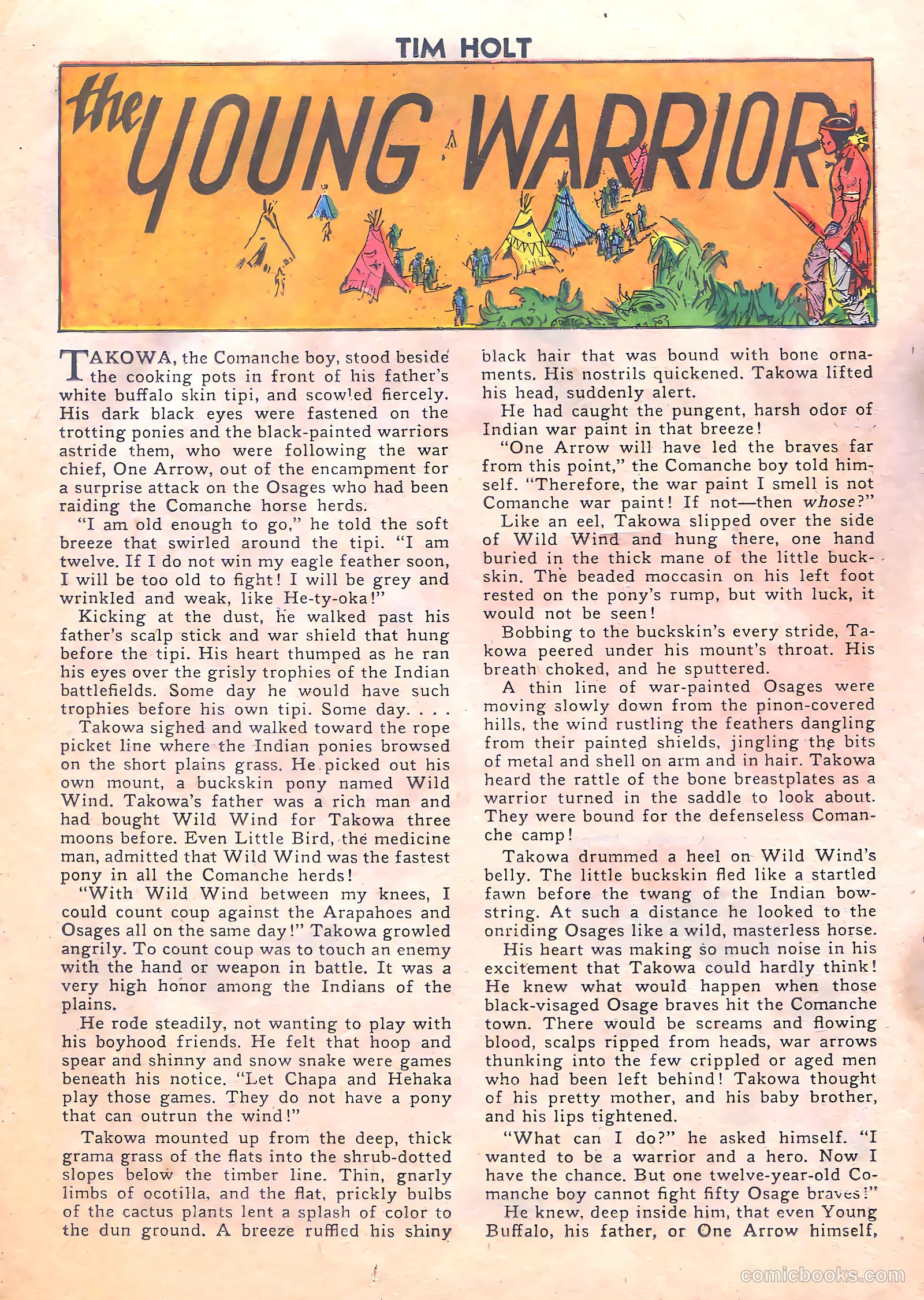 Tim Holt #14 — page 27 of 38