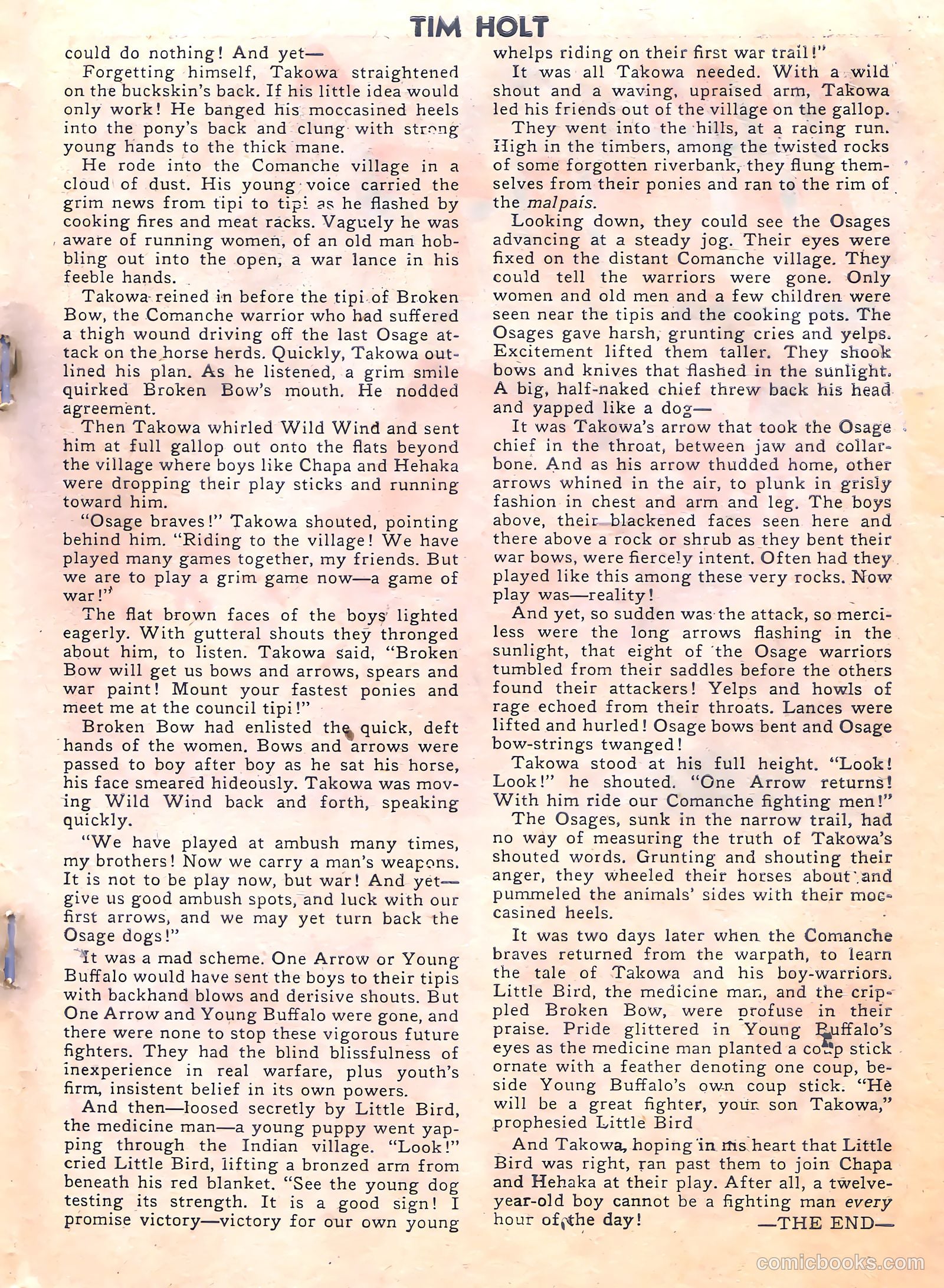 Tim Holt #14 — page 28 of 38
