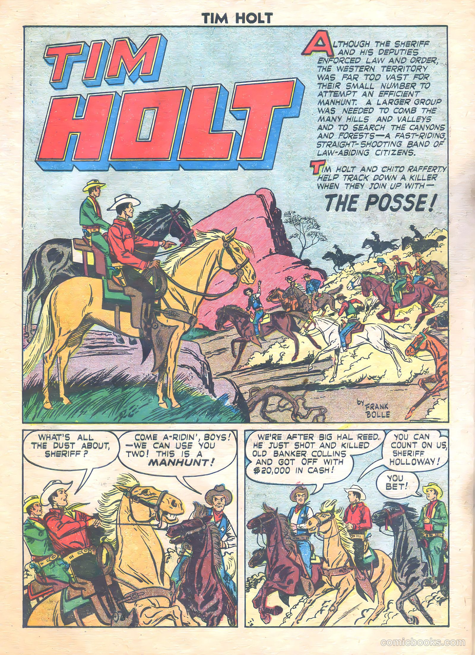 Tim Holt #14 — page 29 of 38