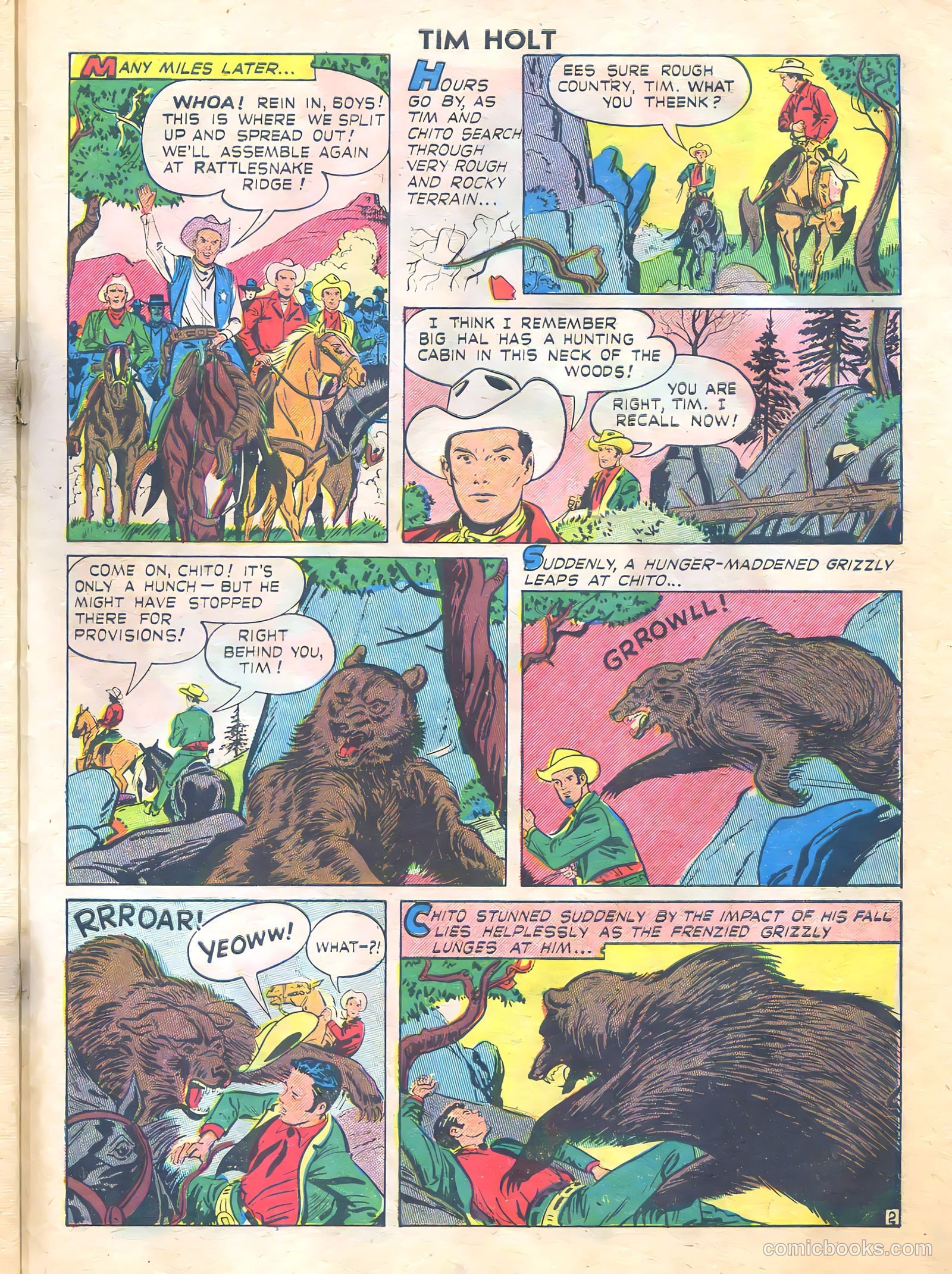 Tim Holt #14 — page 30 of 38